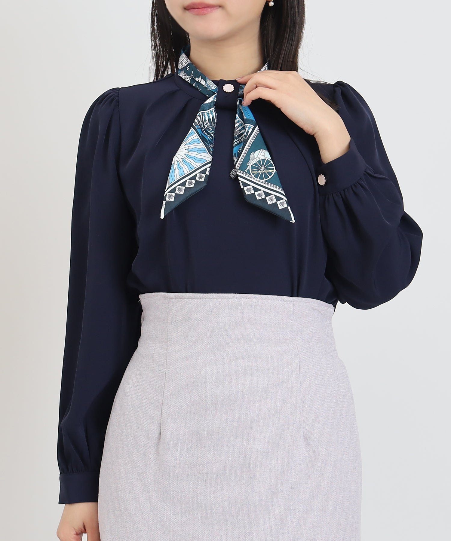 ネイビー model:156 着用サイズ:S