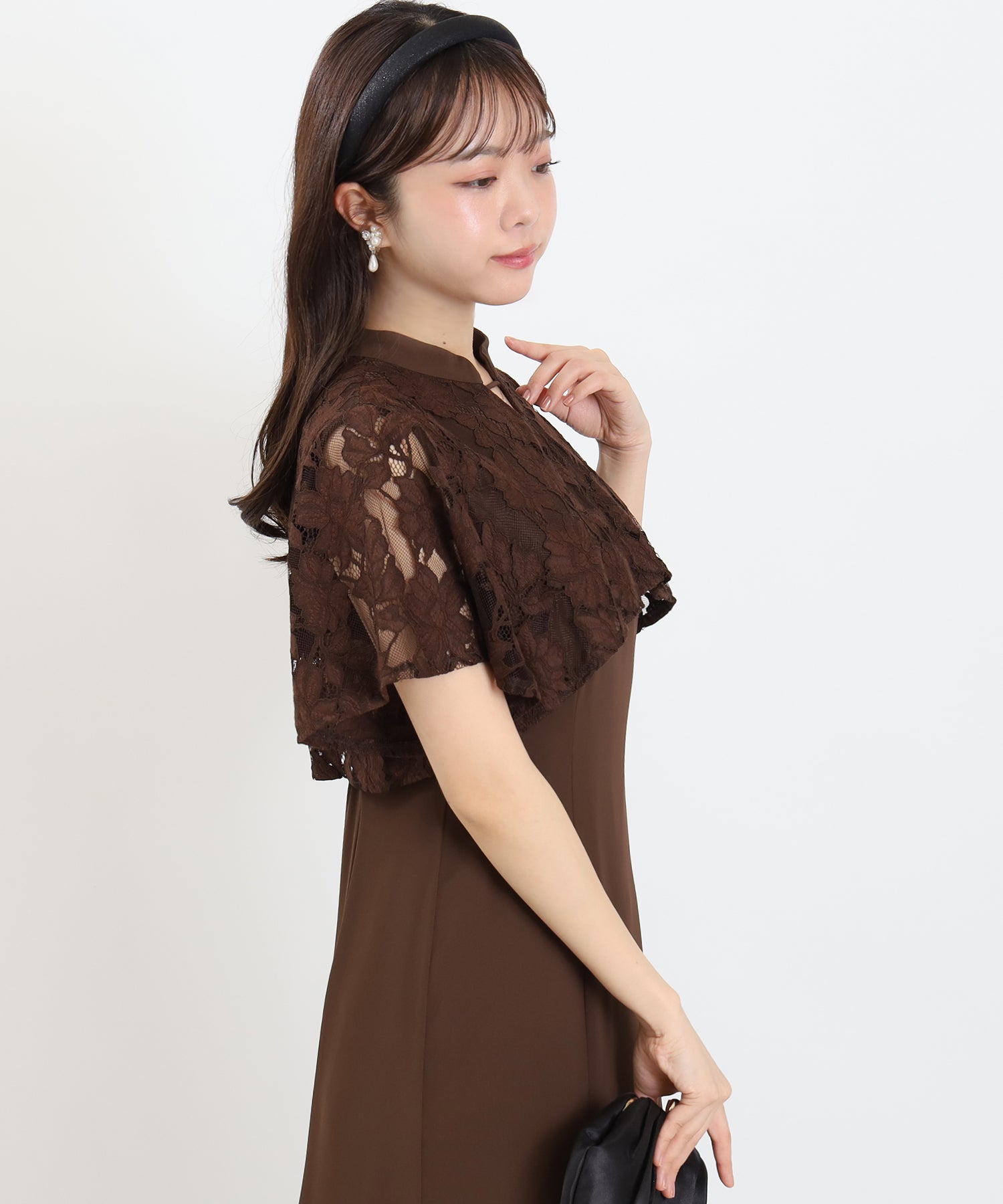ブラウン model:156 着用サイズ:M