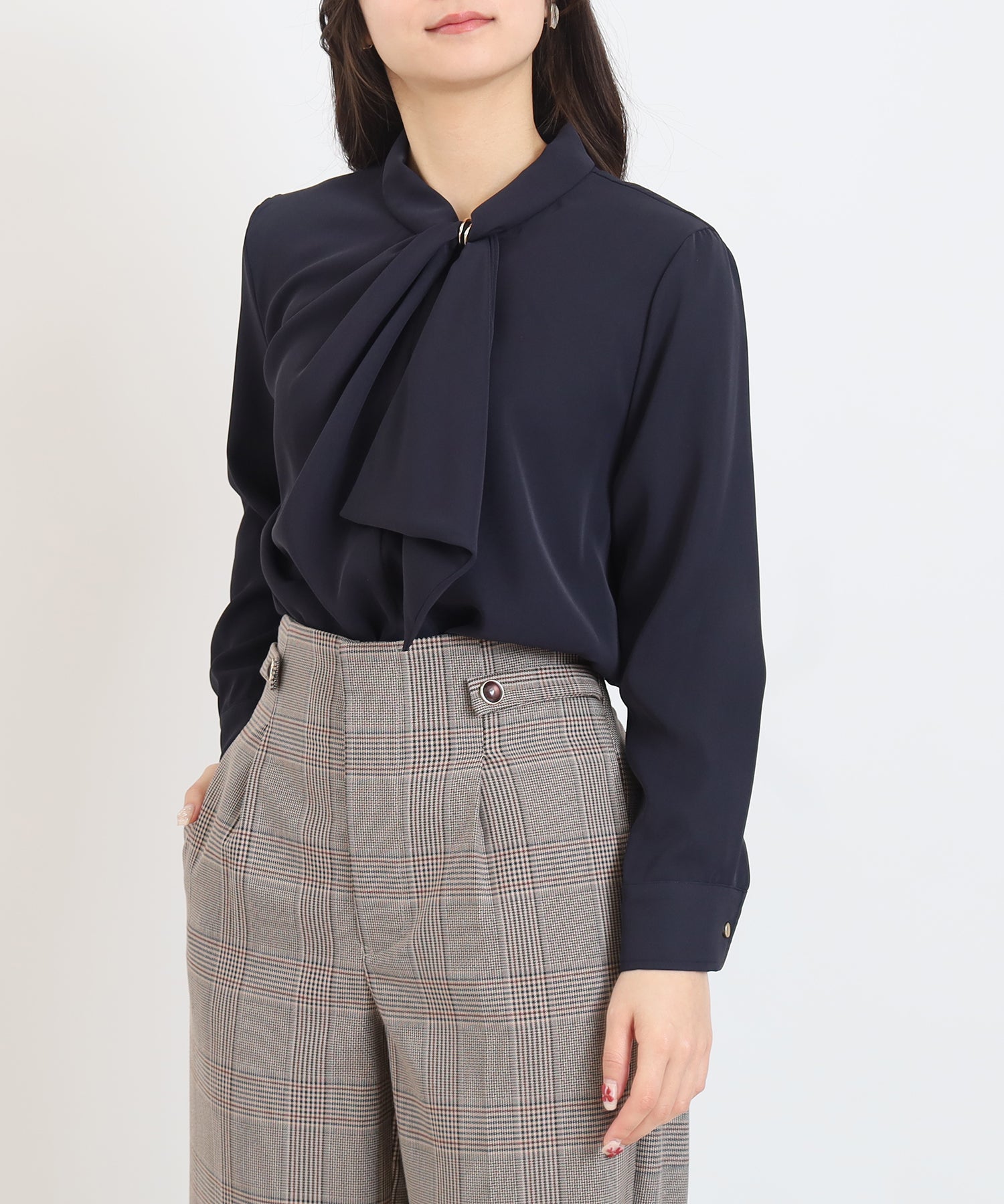 ネイビー model:160 着用サイズ:M