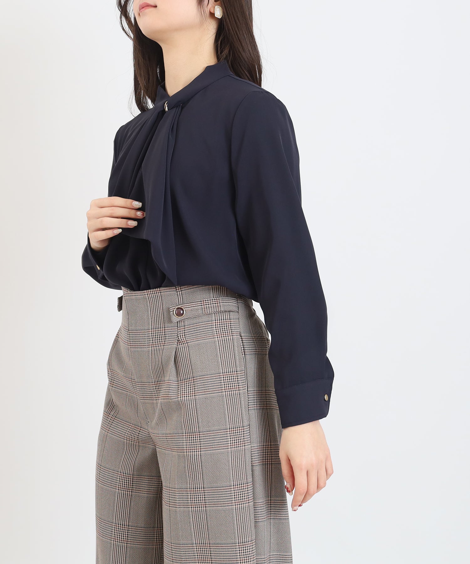 ネイビー model:160 着用サイズ:M