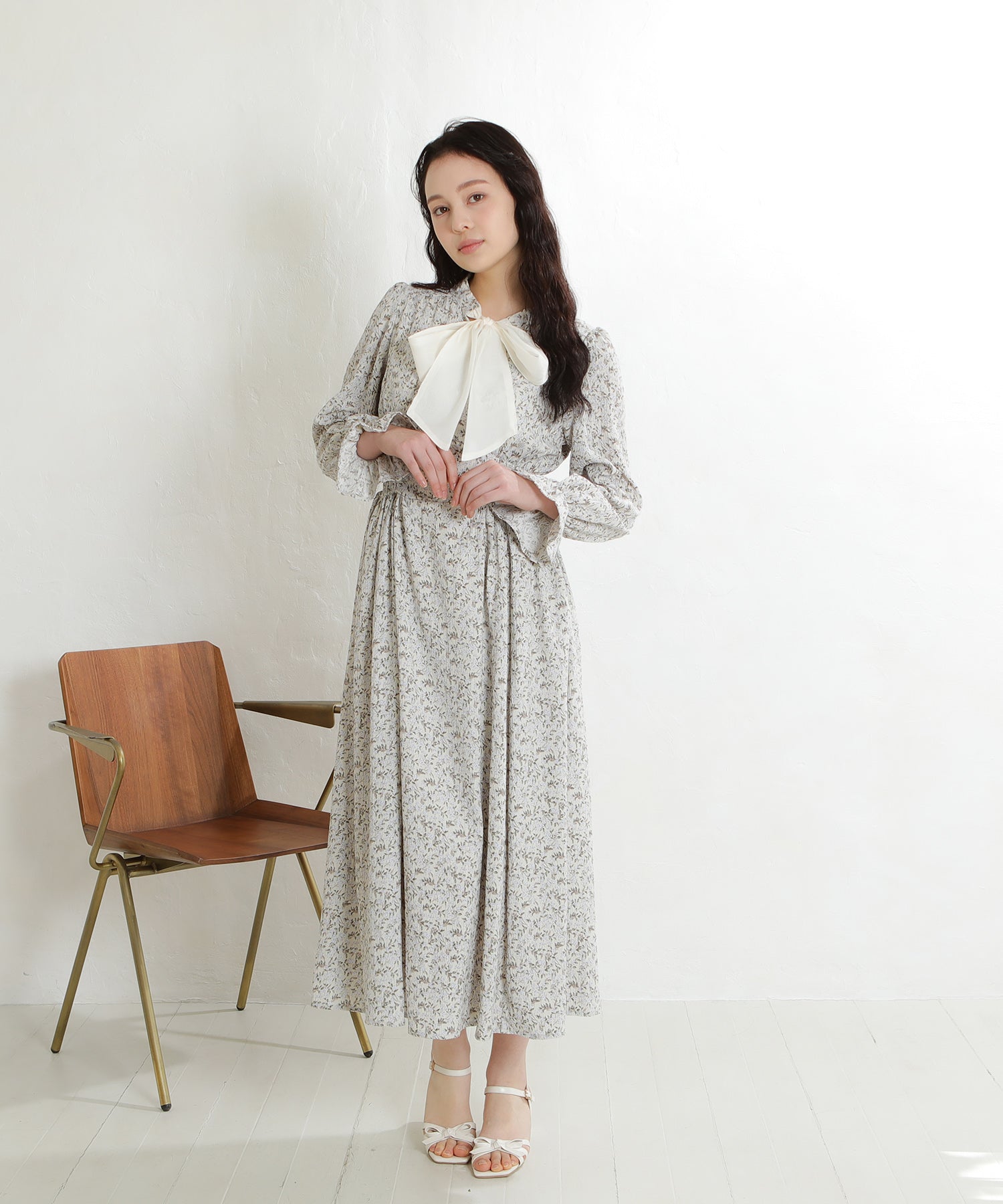 ベージュ model:171 着用サイズ:M