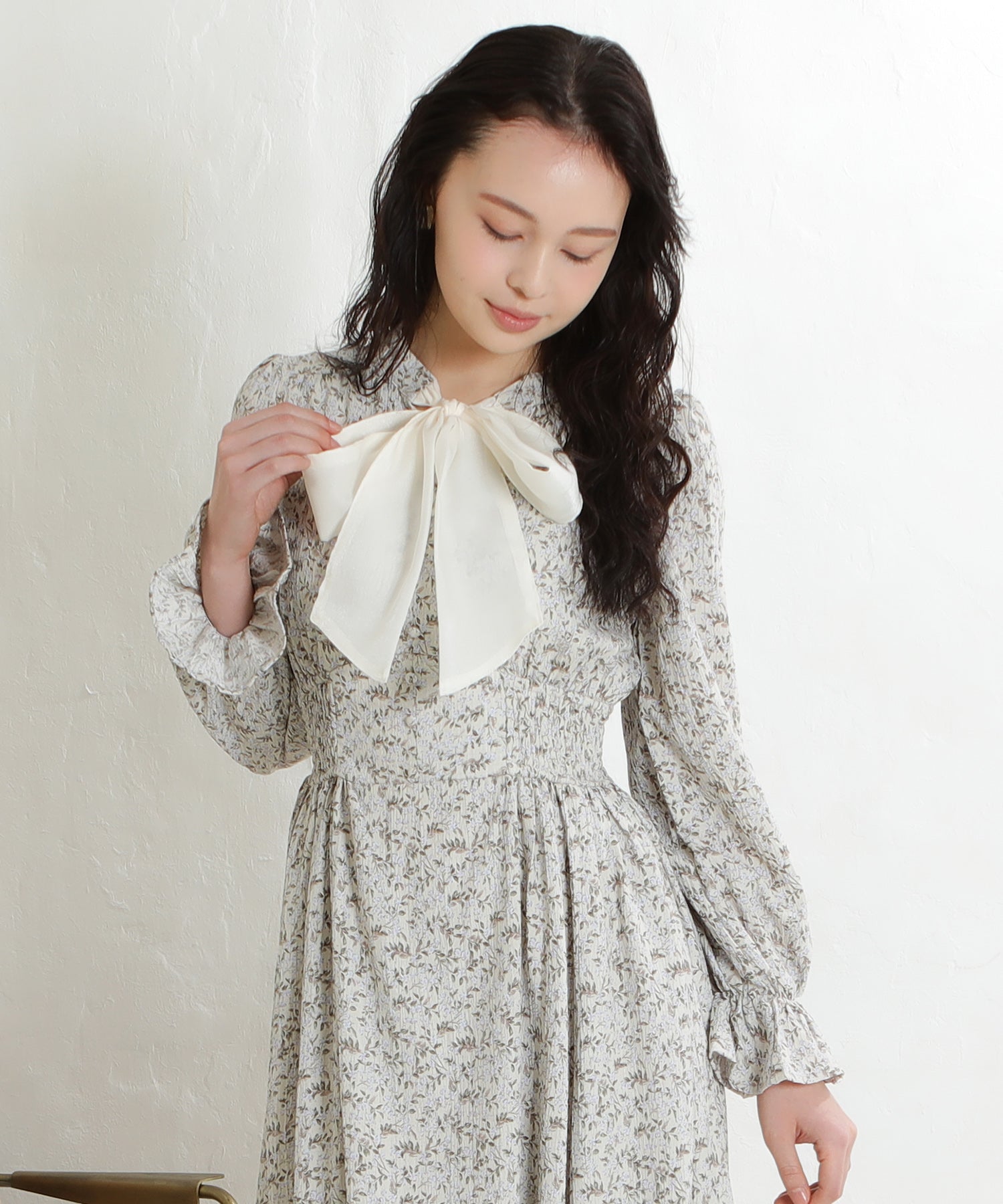 ベージュ model:171 着用サイズ:M