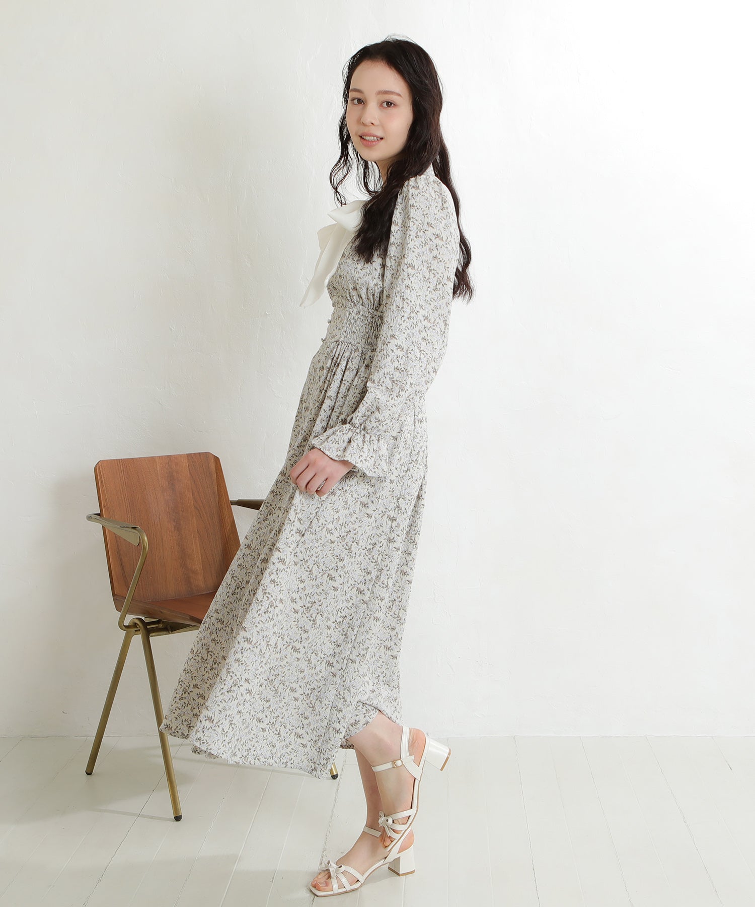 ベージュ model:171 着用サイズ:M