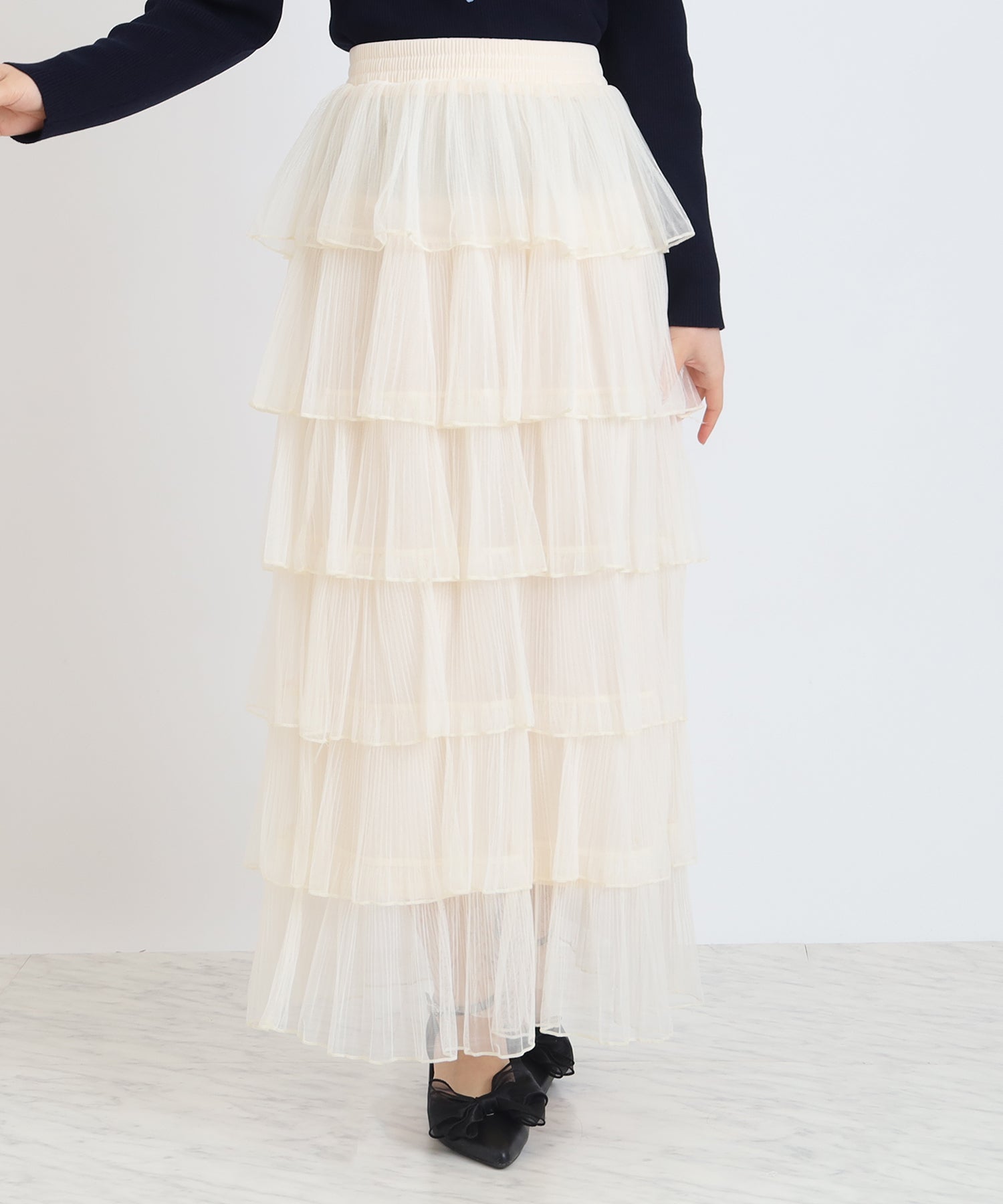 アイボリー model:156 着用サイズ:M