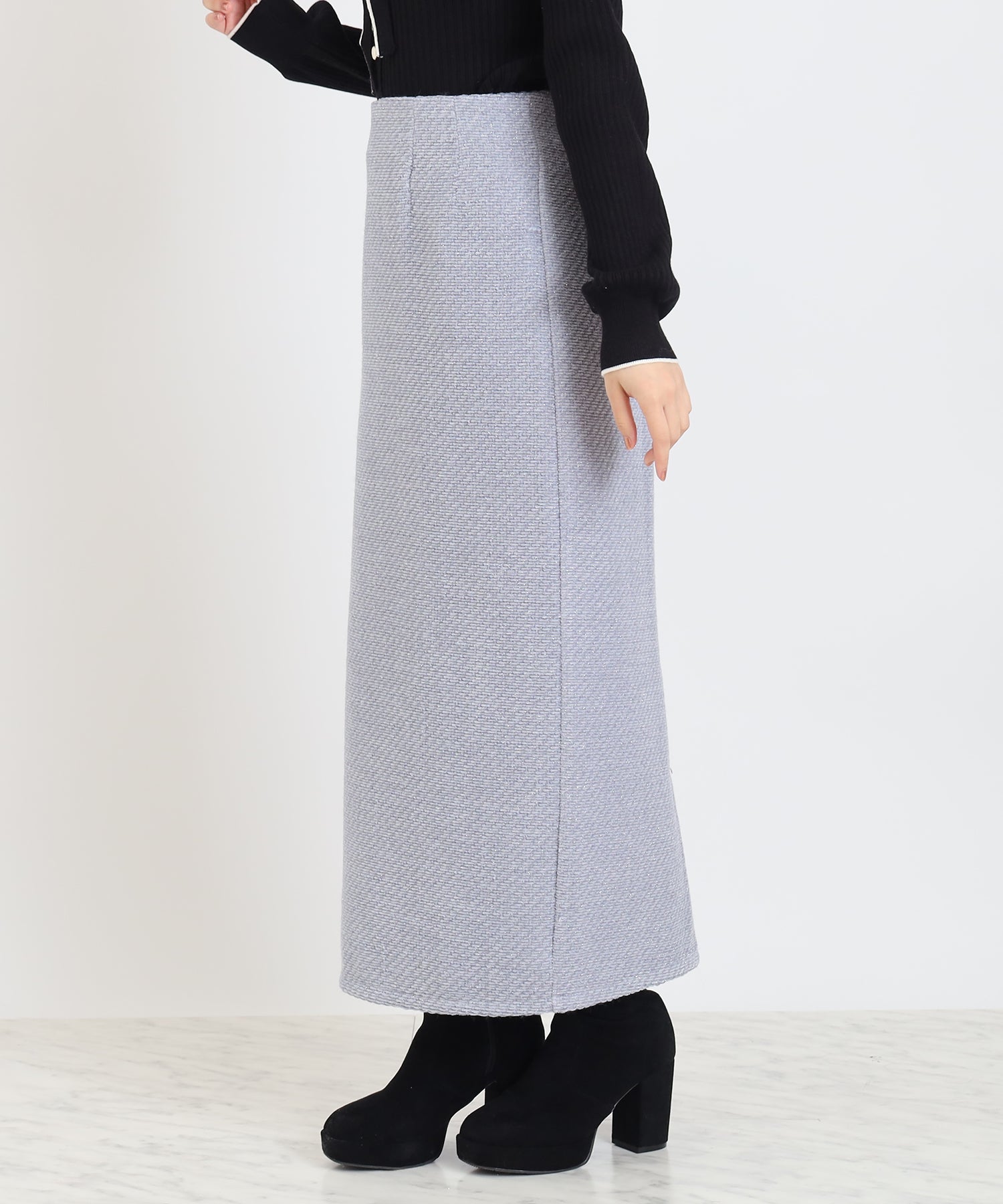 ダスティブルー model:156cm 着用サイズ:M