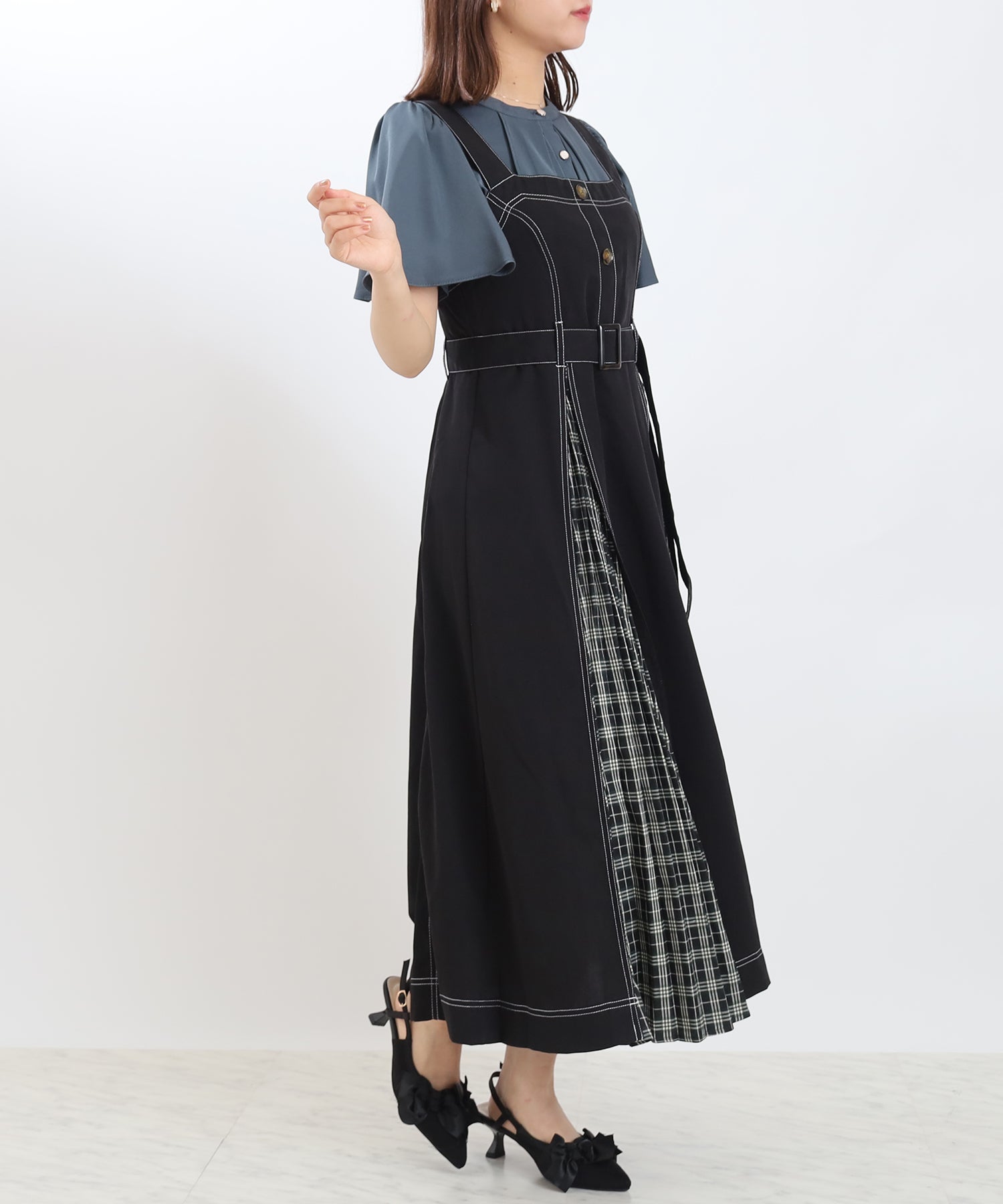 ブラック model:156 着用サイズ:M