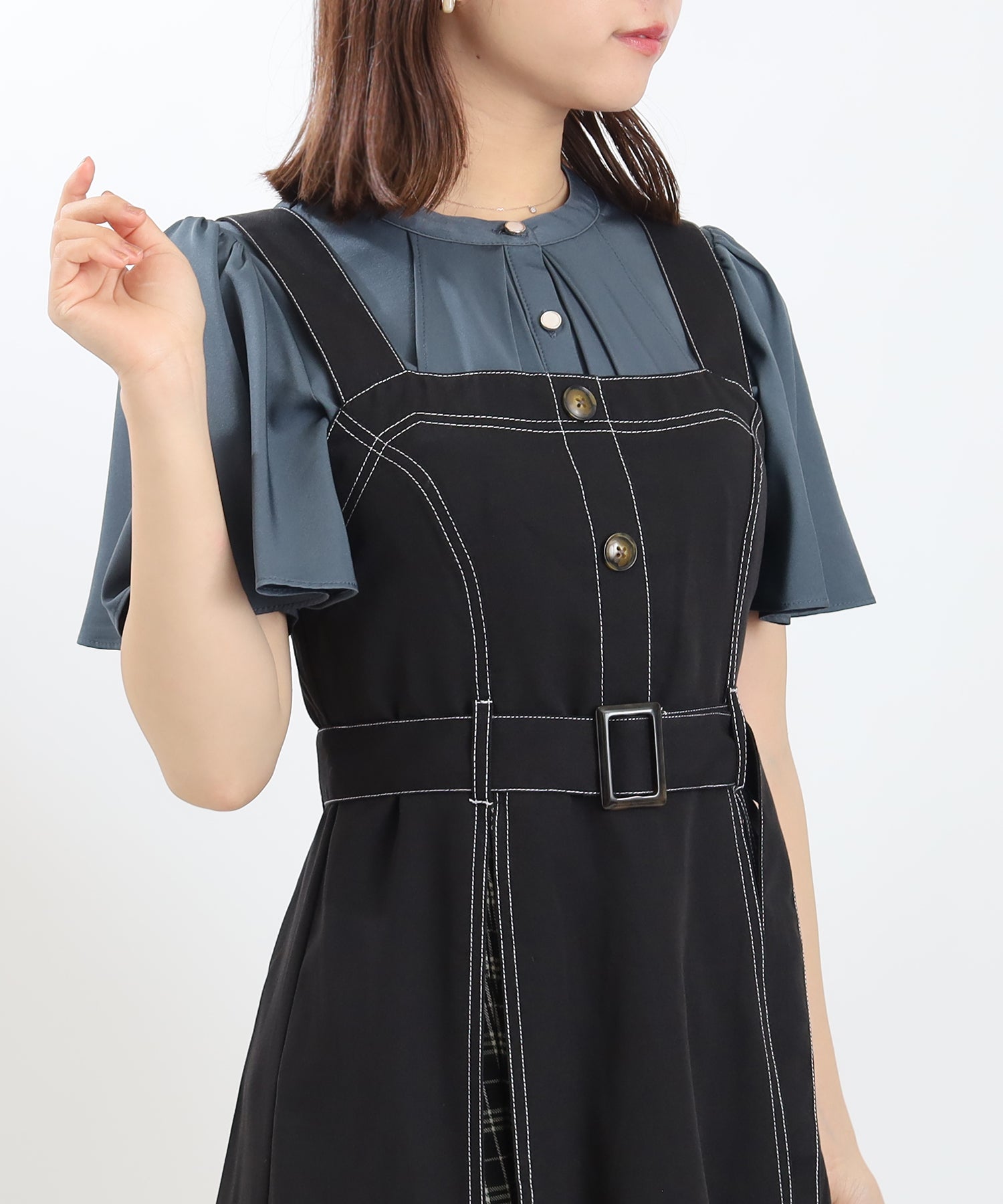 ブラック model:156 着用サイズ:M