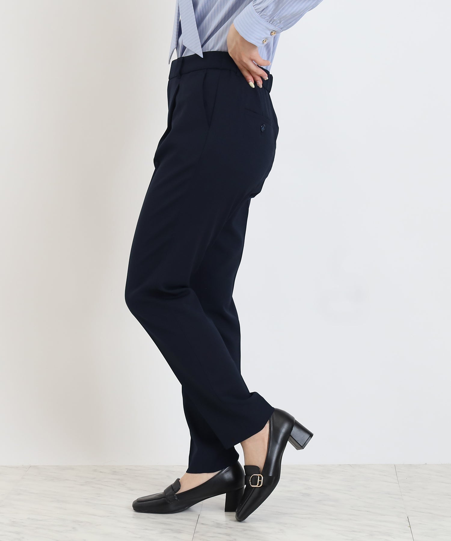 ネイビー model:160cm 着用サイズ:M