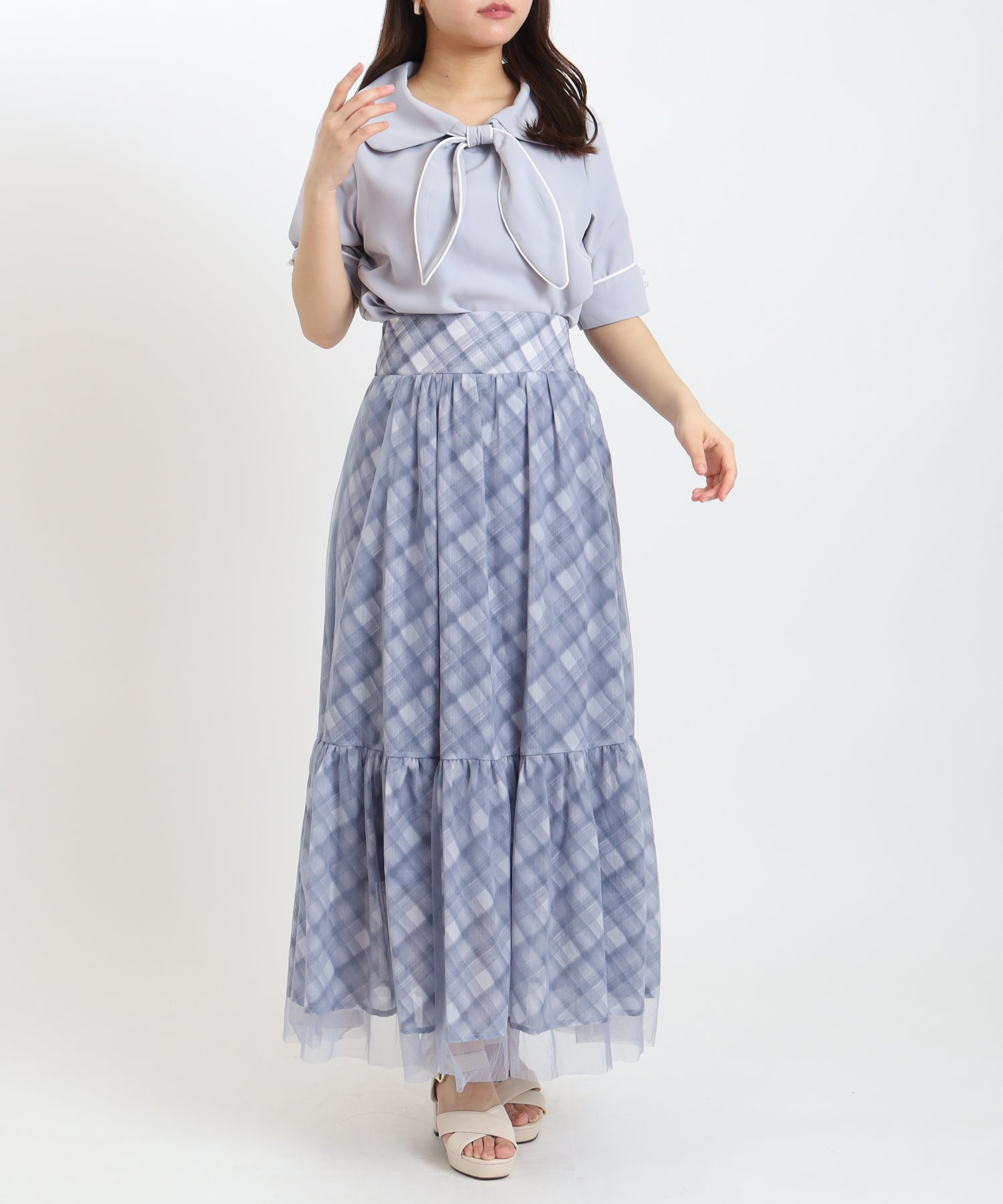 サックス model:156cm 着用サイズ:M