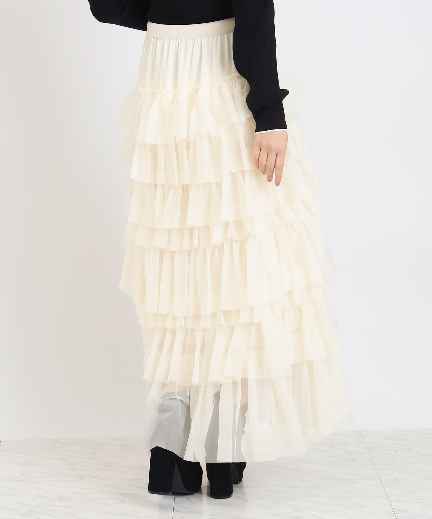 アイボリー model:156 着用サイズ:M