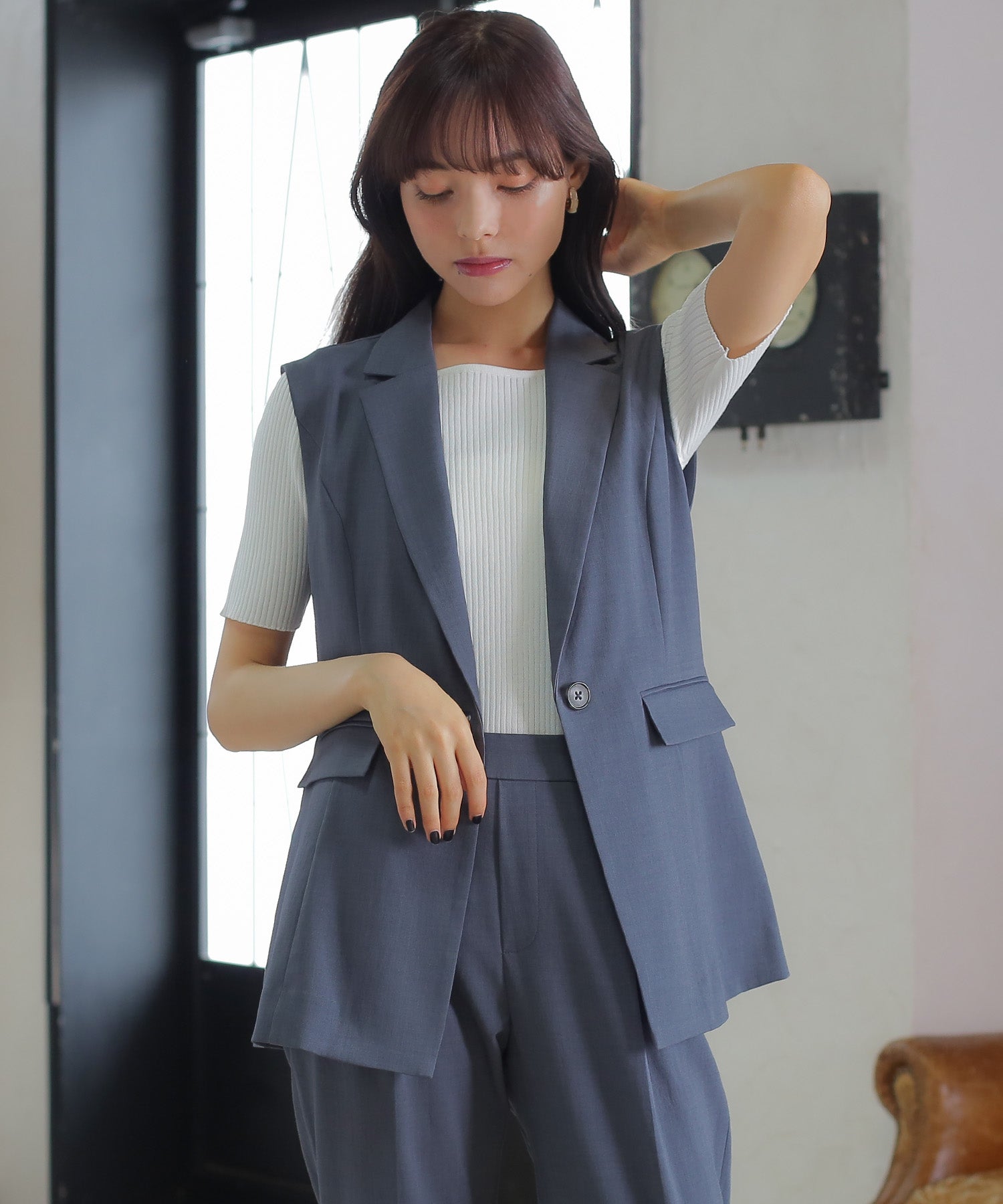 ピンク model:156cm 着用サイズ:M