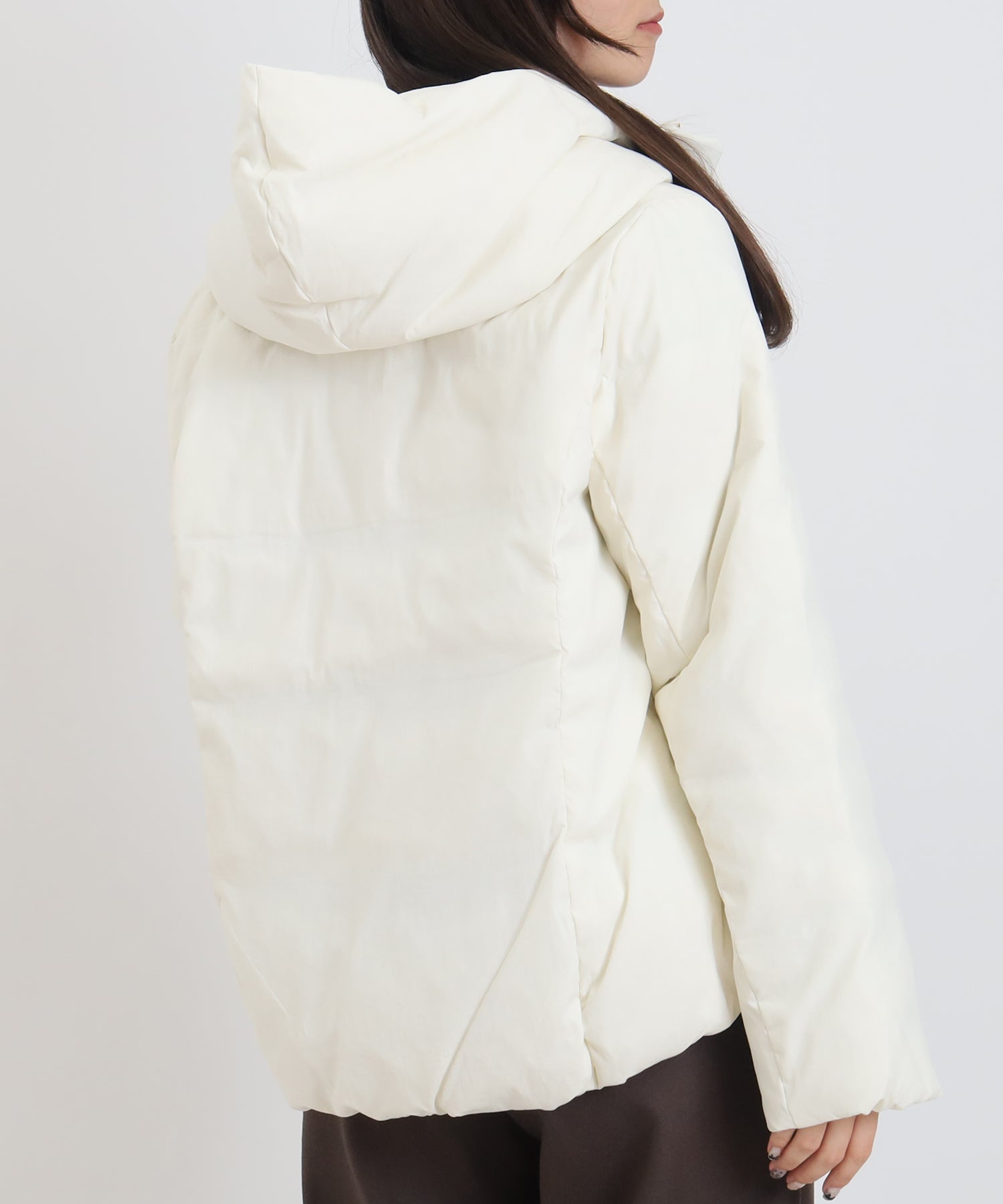 ベージュ model:160 着用サイズ:M