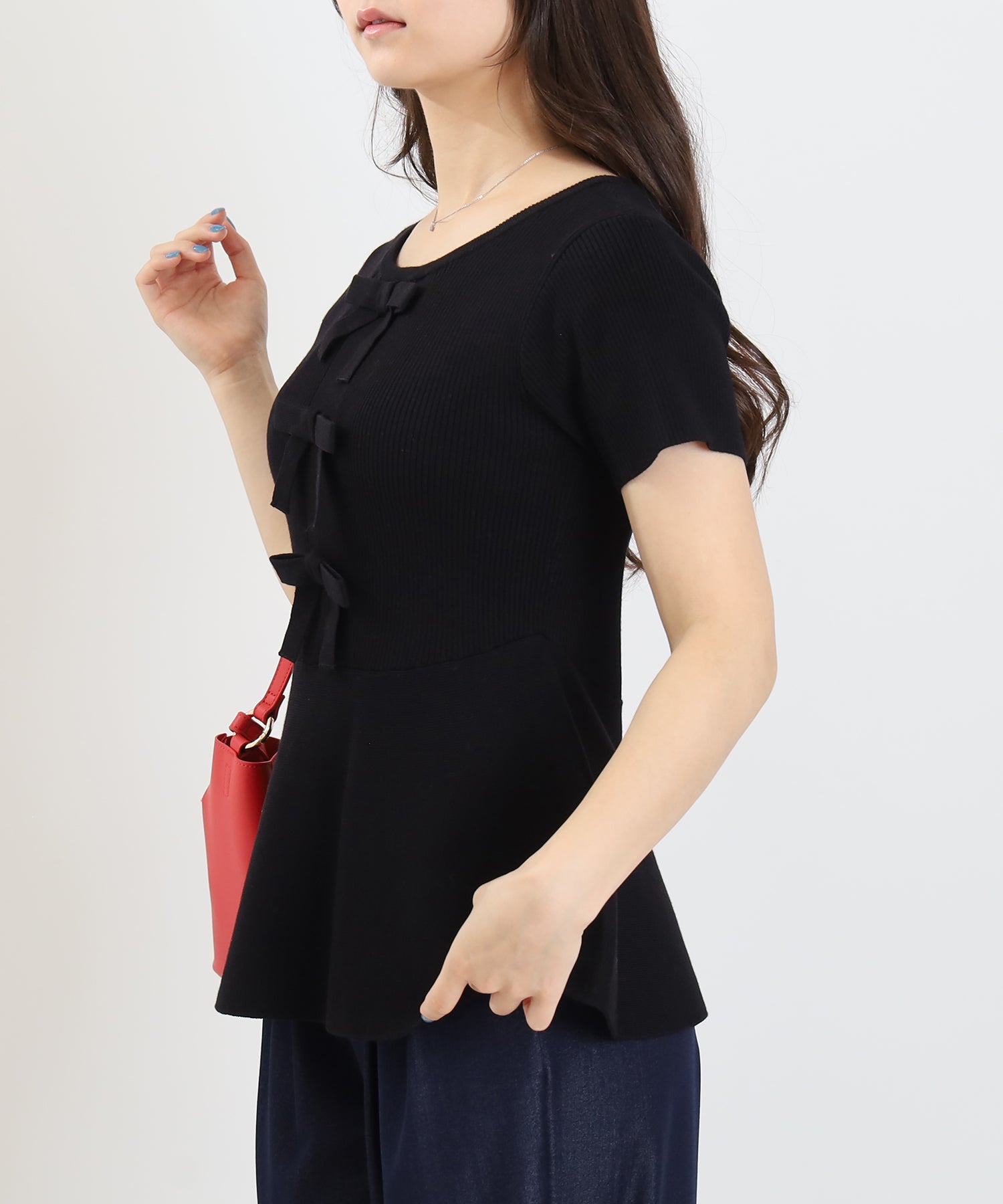 ブラック model:160cm 着用サイズ:M
