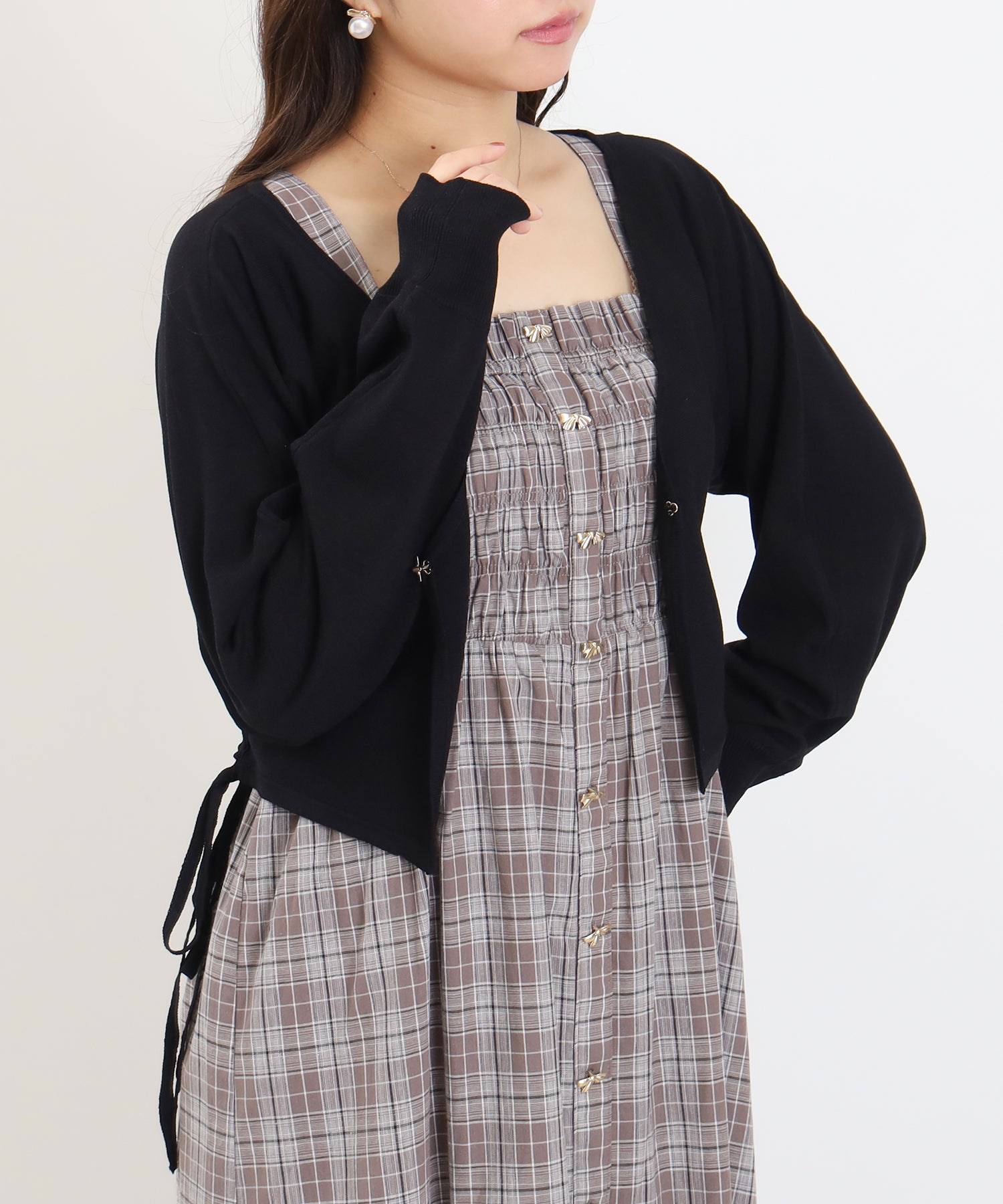 ブラック model:156cm 着用サイズ:M