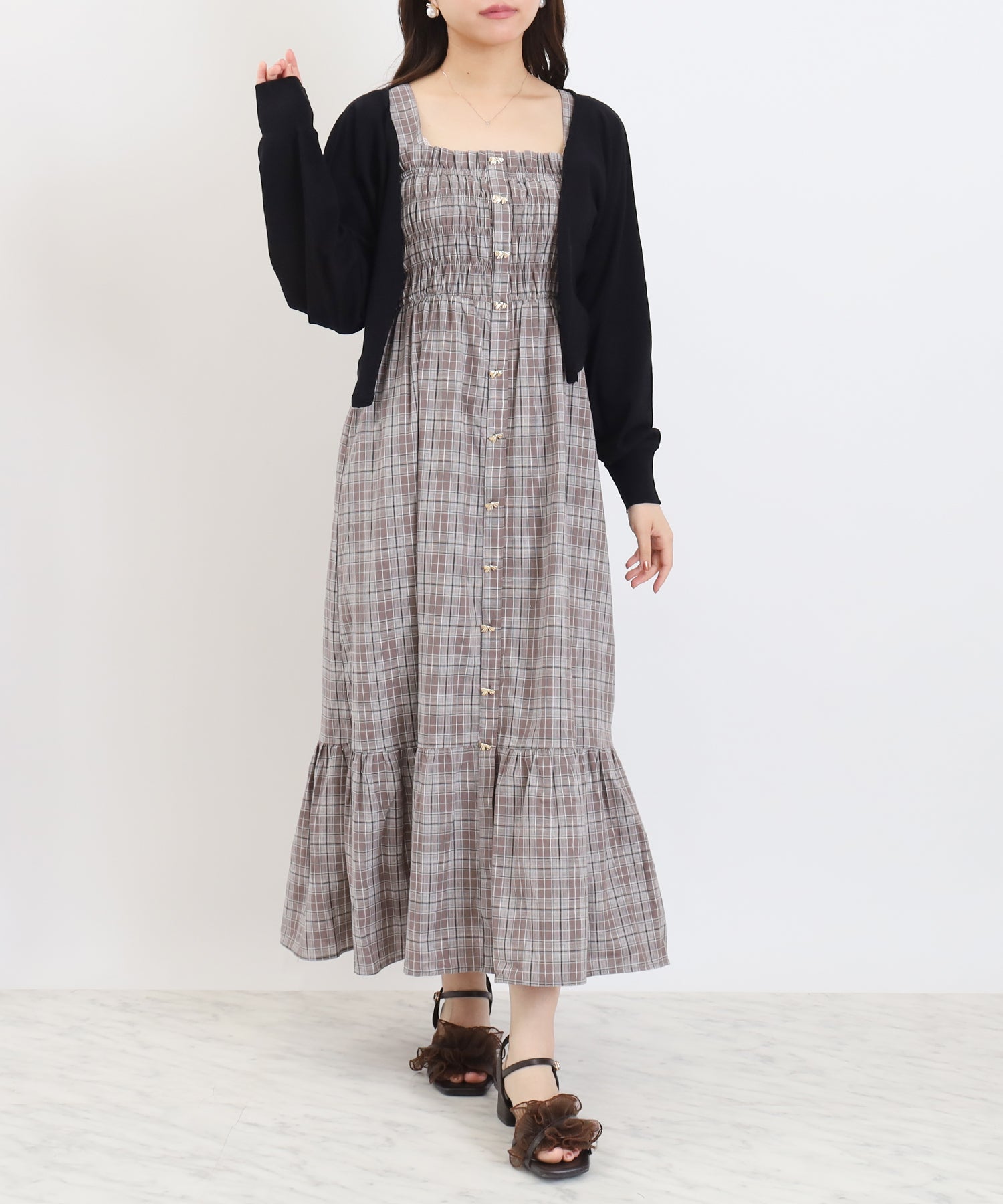 ブラック model:156cm 着用サイズ:M