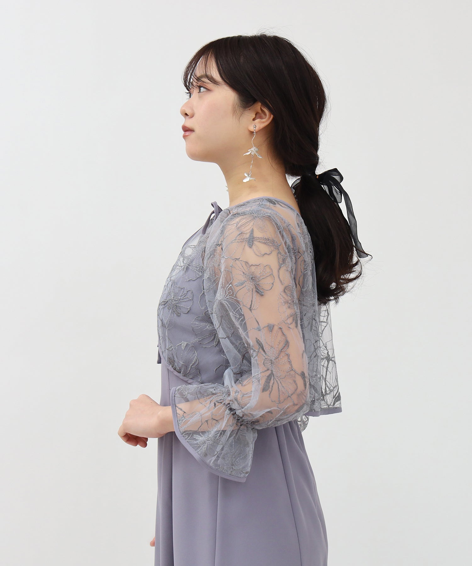 ブルー model:156 着用サイズ:M