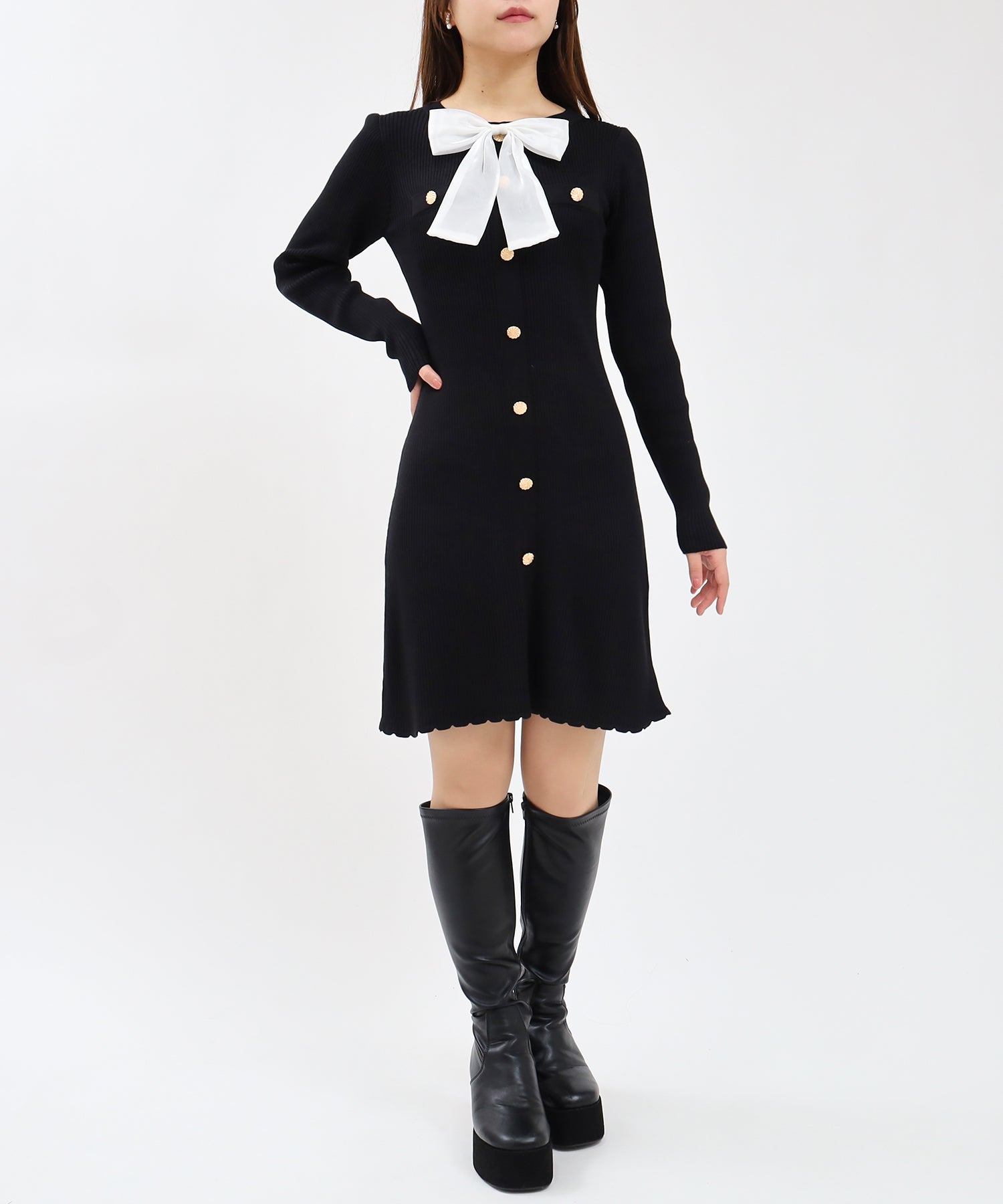 ブラック model:155㎝ 着用サイズ:M