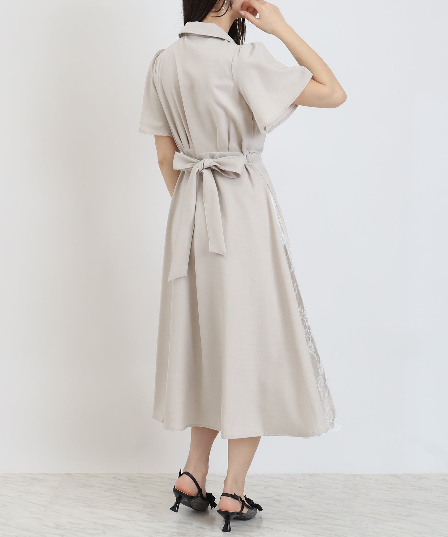 グレージュ model:160 着用サイズ:M