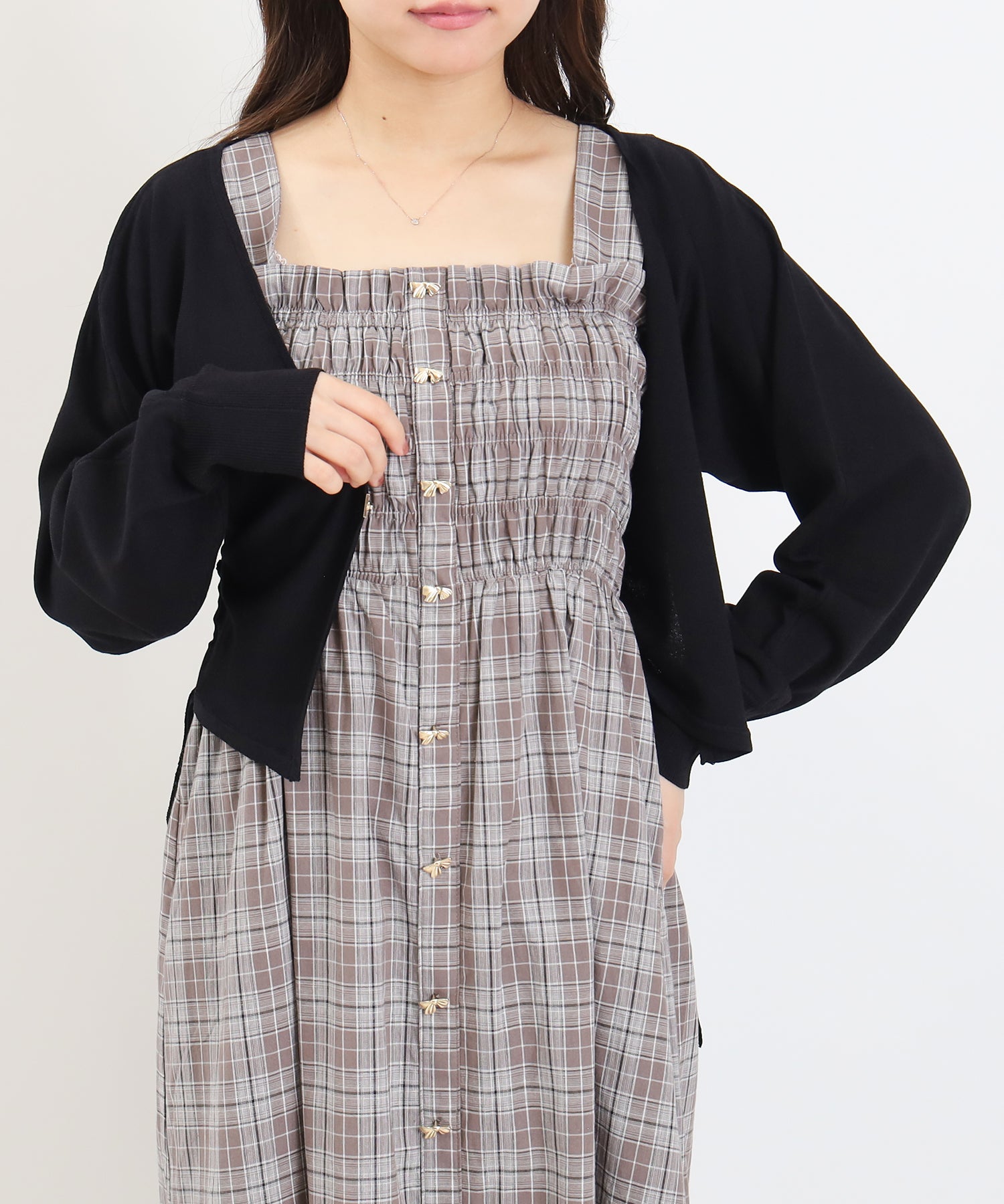 ブラック model:156cm 着用サイズ:M