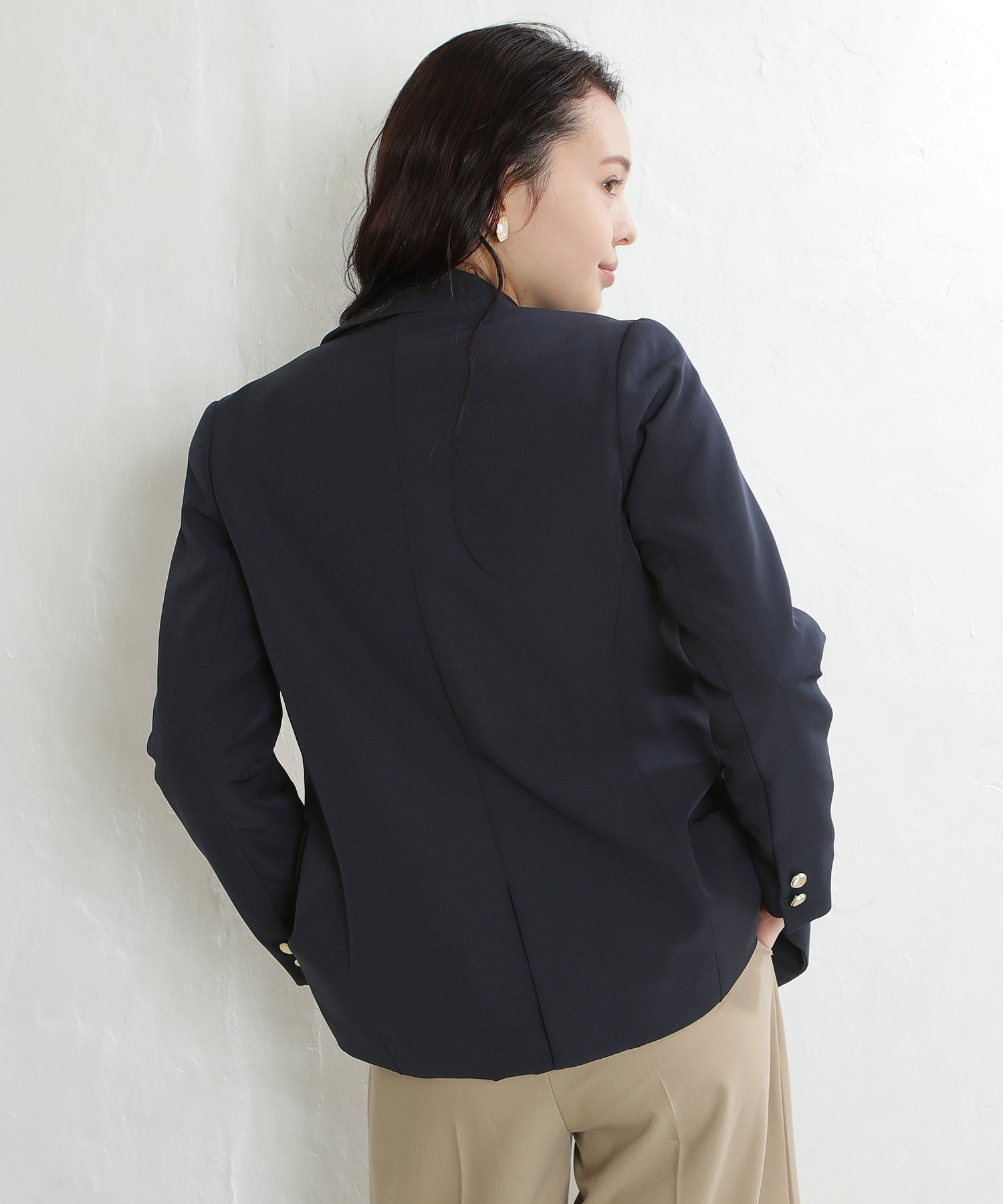 ネイビー model:171 着用サイズ:M