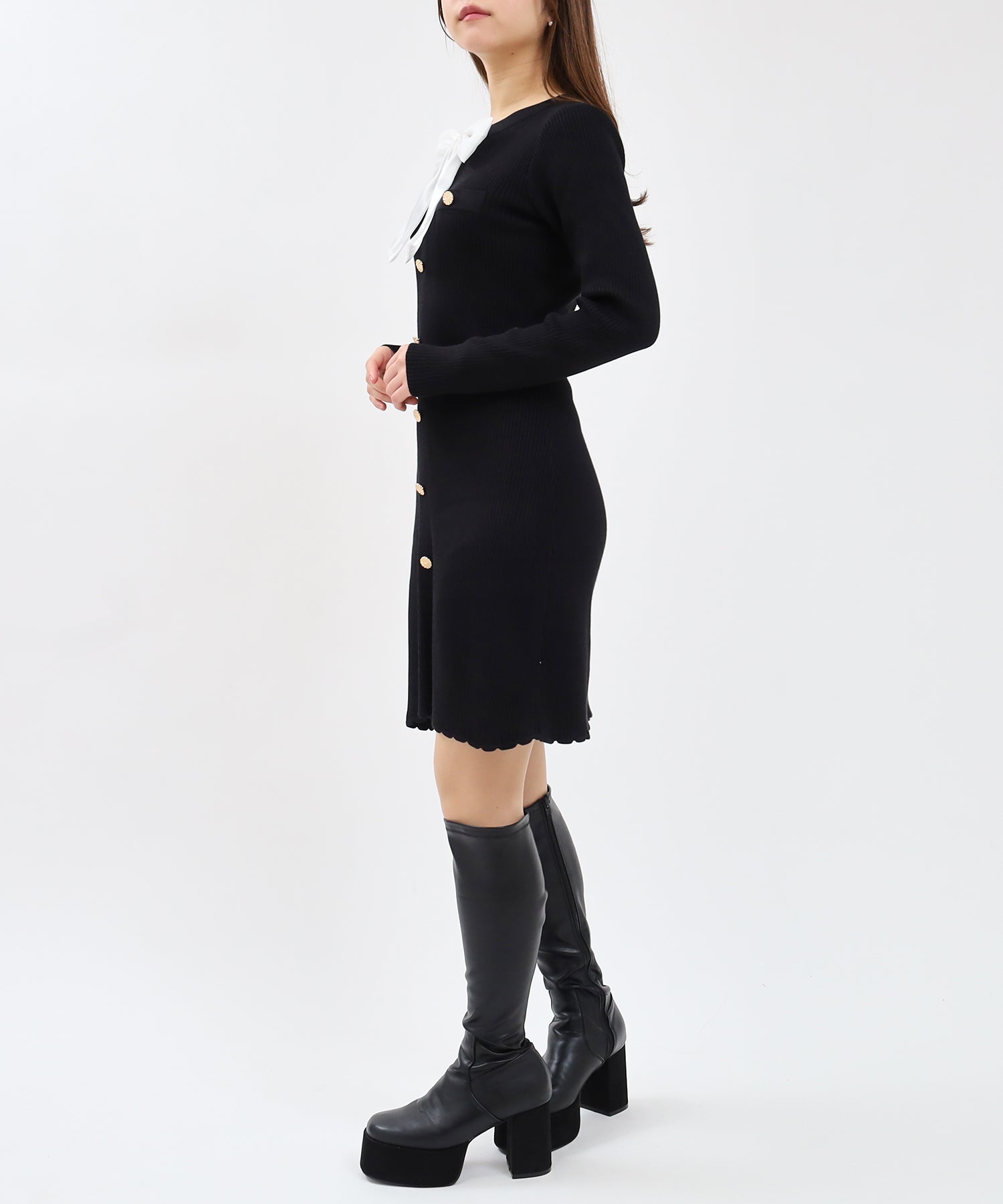 ブラック model:155㎝ 着用サイズ:M