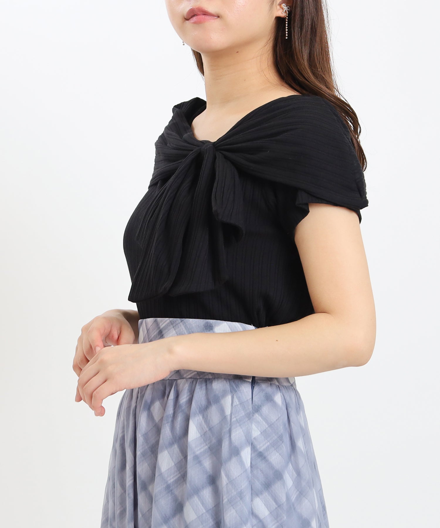 ブラック model:156cm 着用サイズ:M
