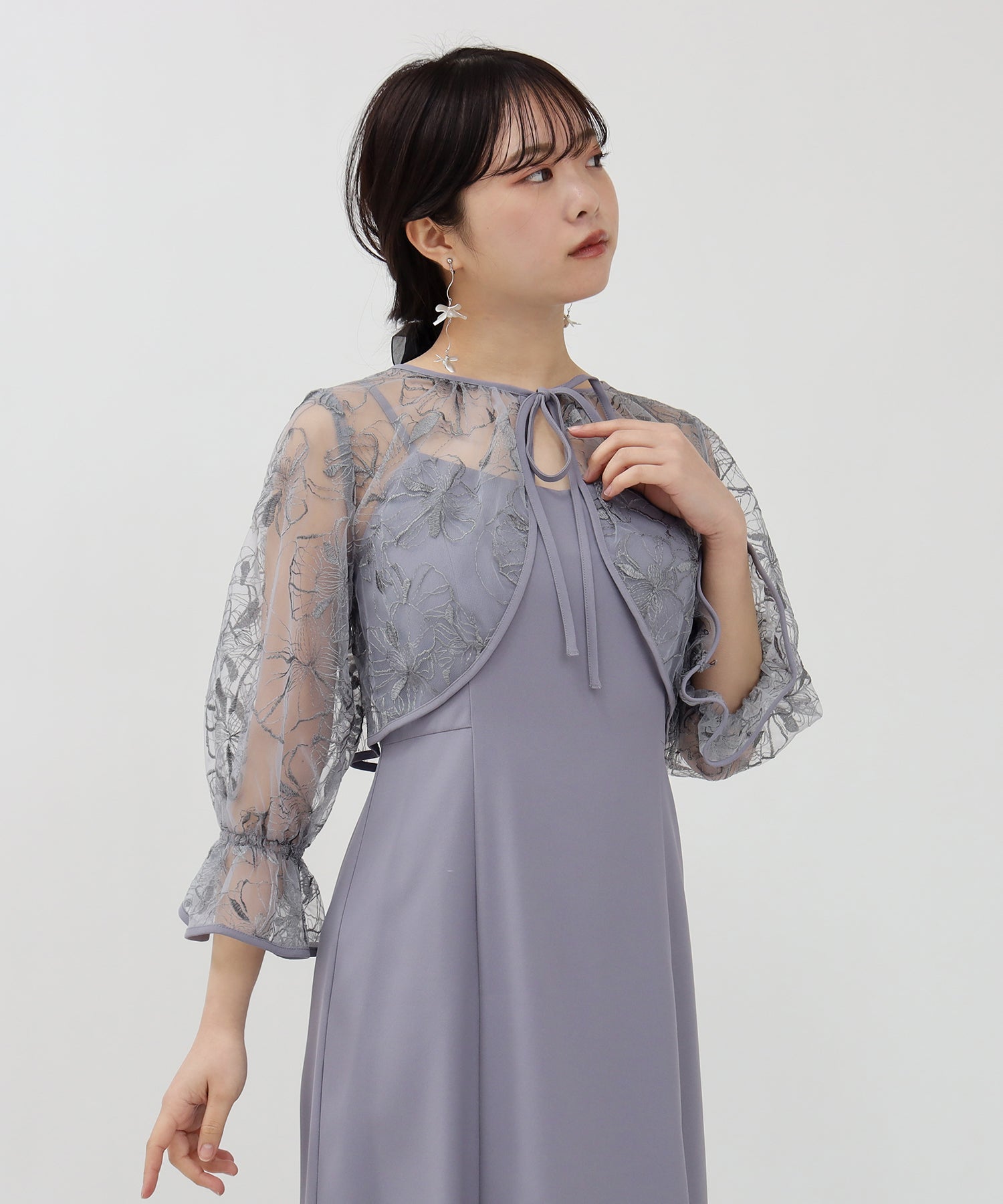 ブルー model:156 着用サイズ:M