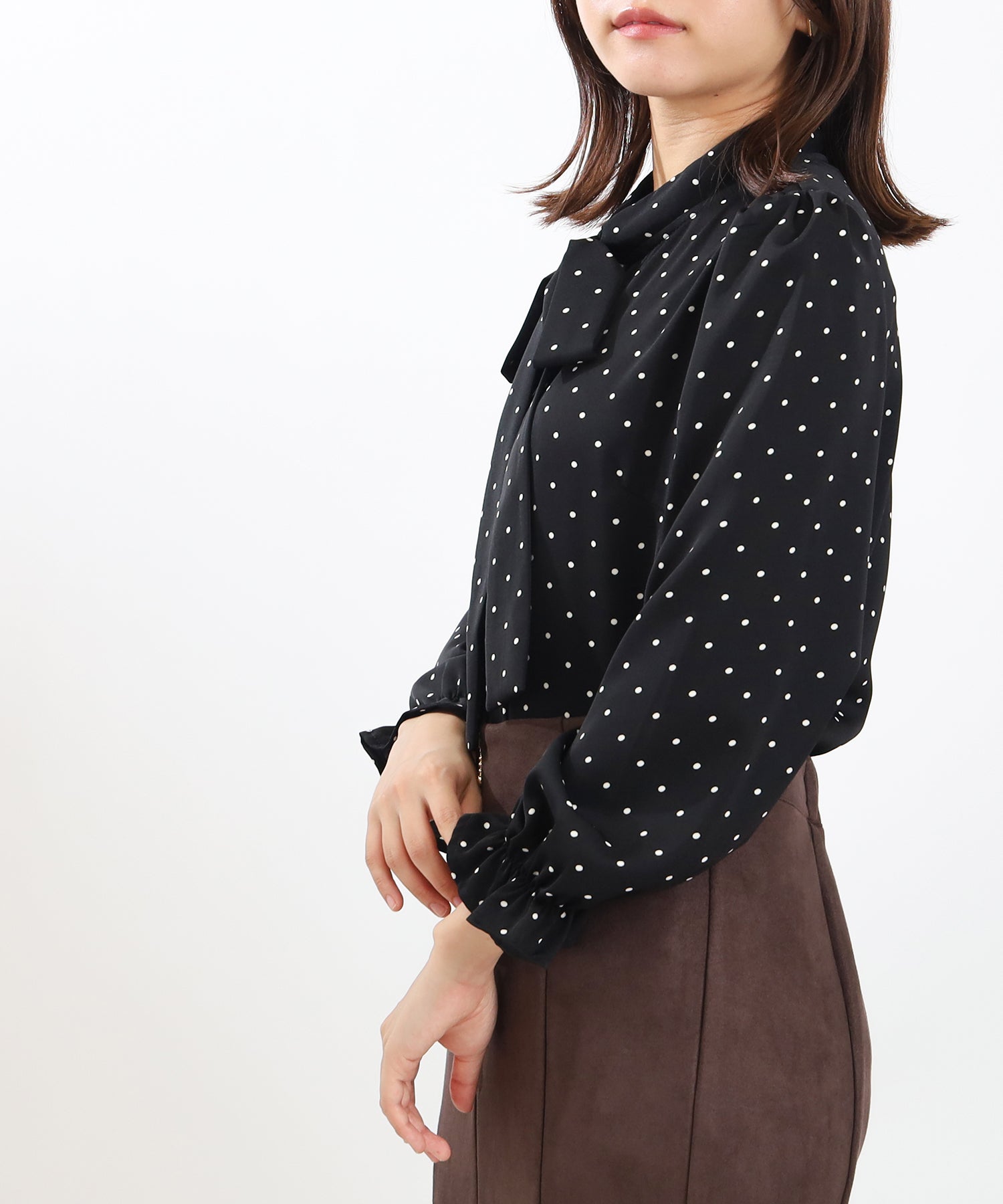 ブラック model:156 着用サイズ:M
