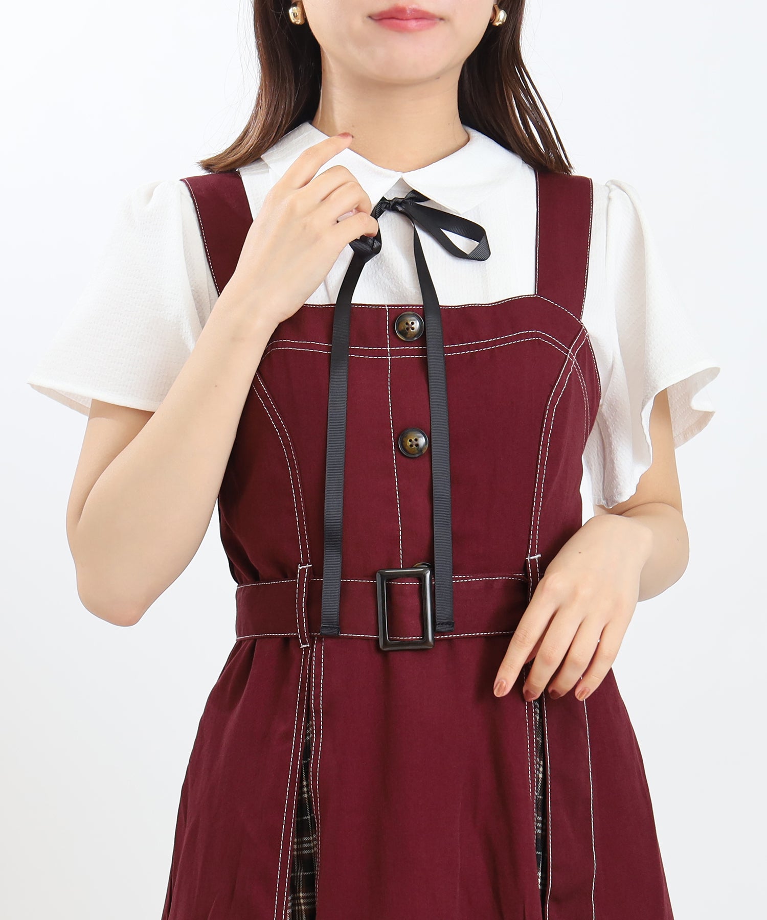 ワイン model:156 着用サイズ:M