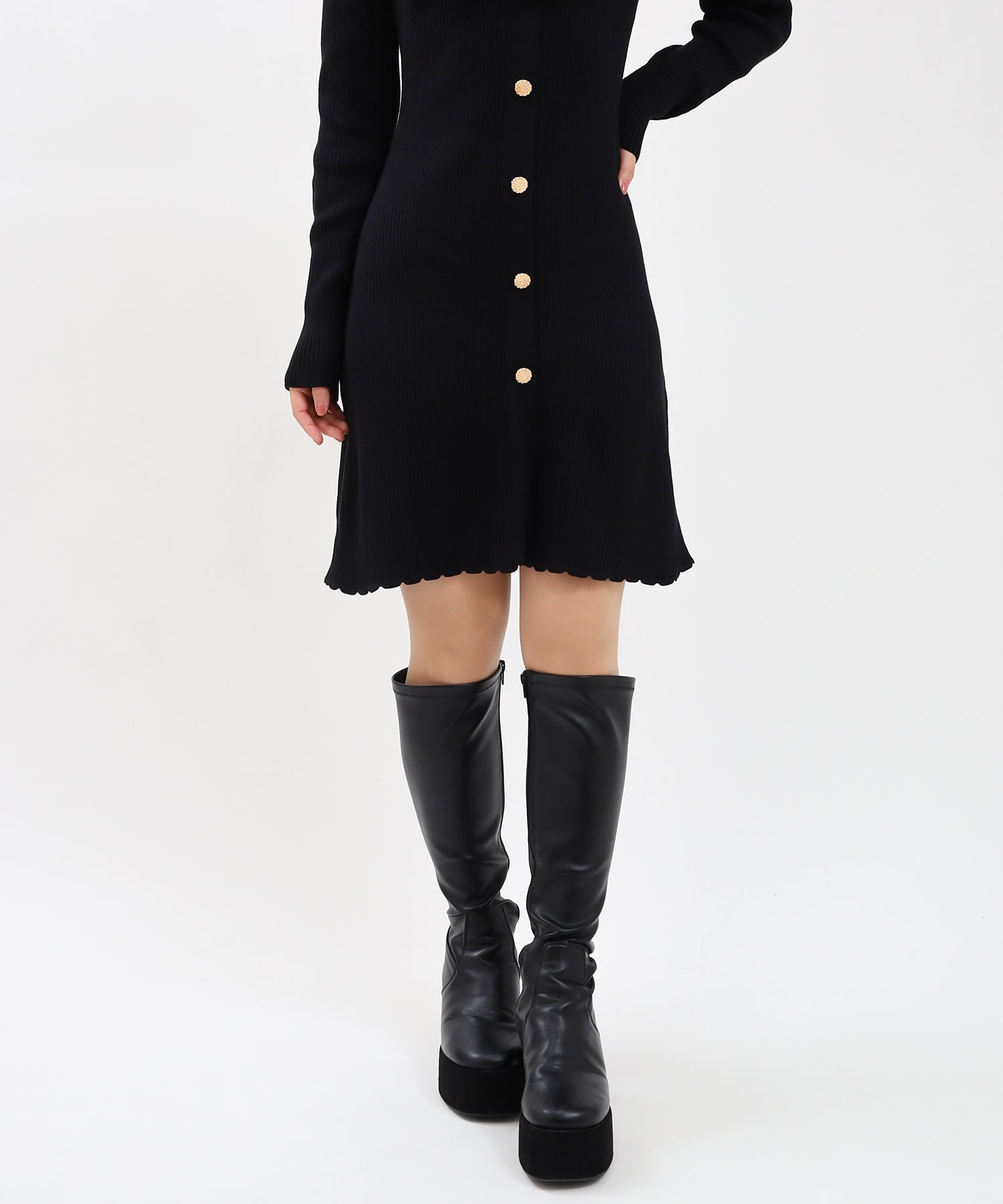 ブラック model:155㎝ 着用サイズ:M