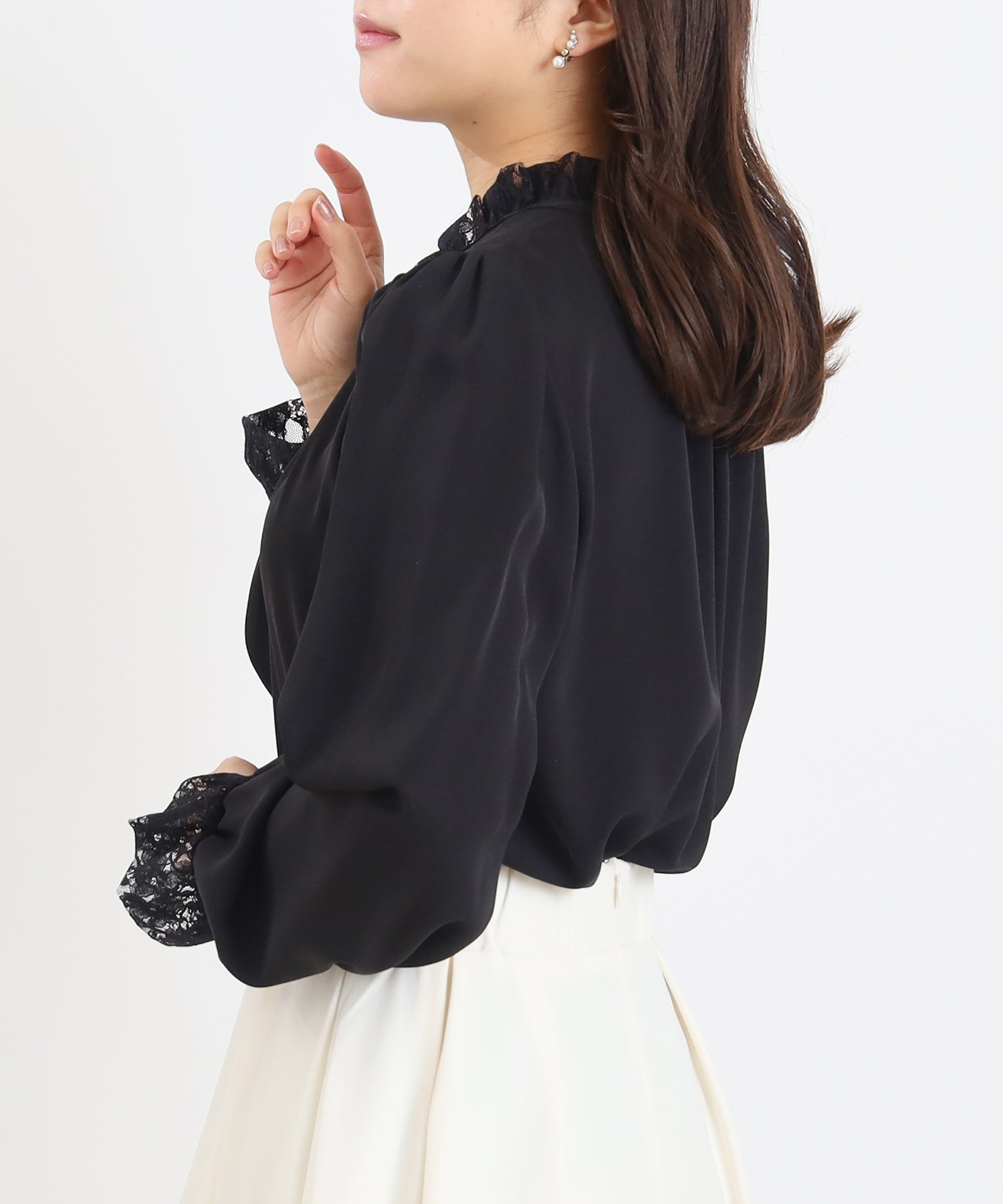 ブラック model:156 着用サイズ:M
