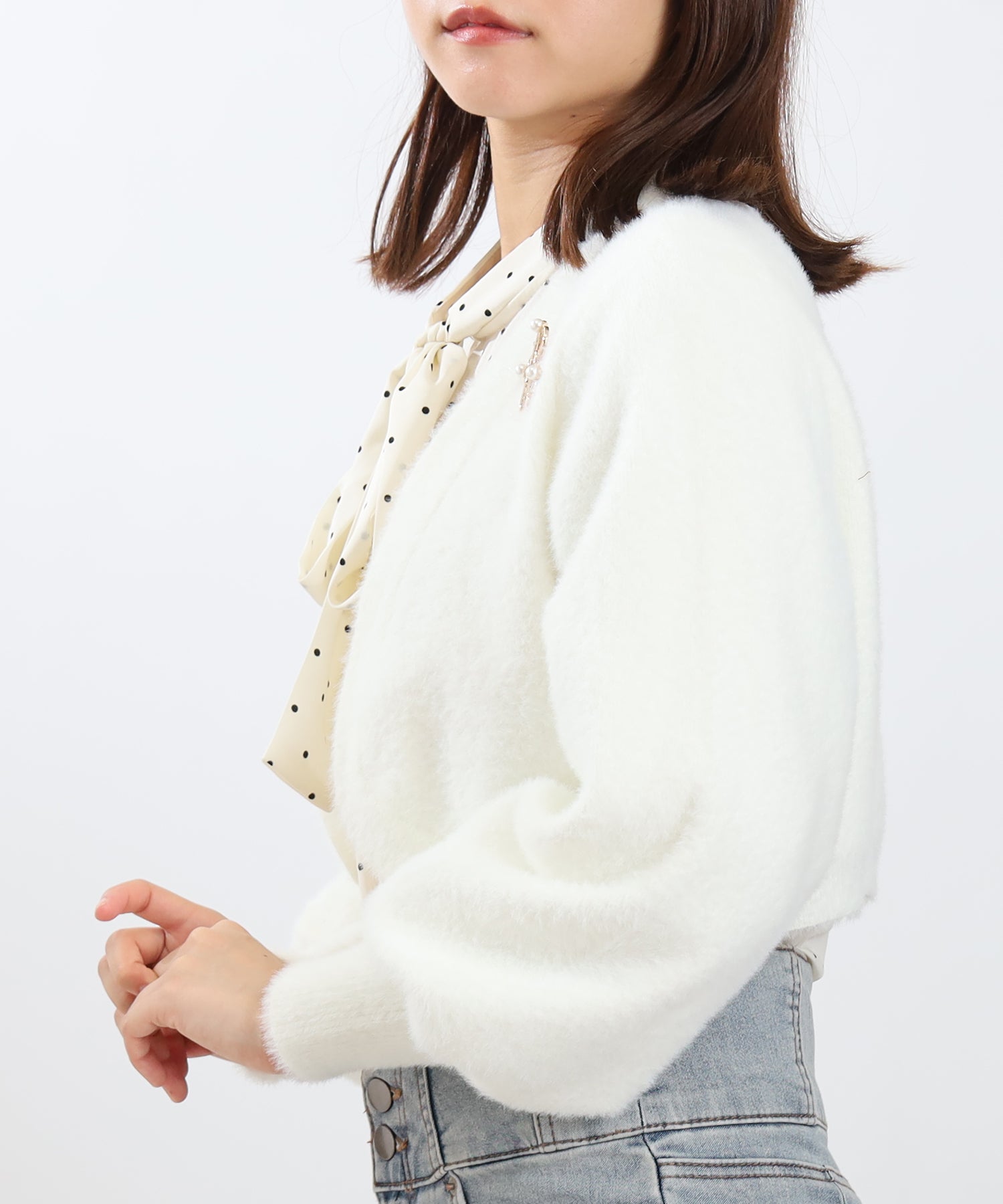 ホワイト model:156 着用サイズ:M