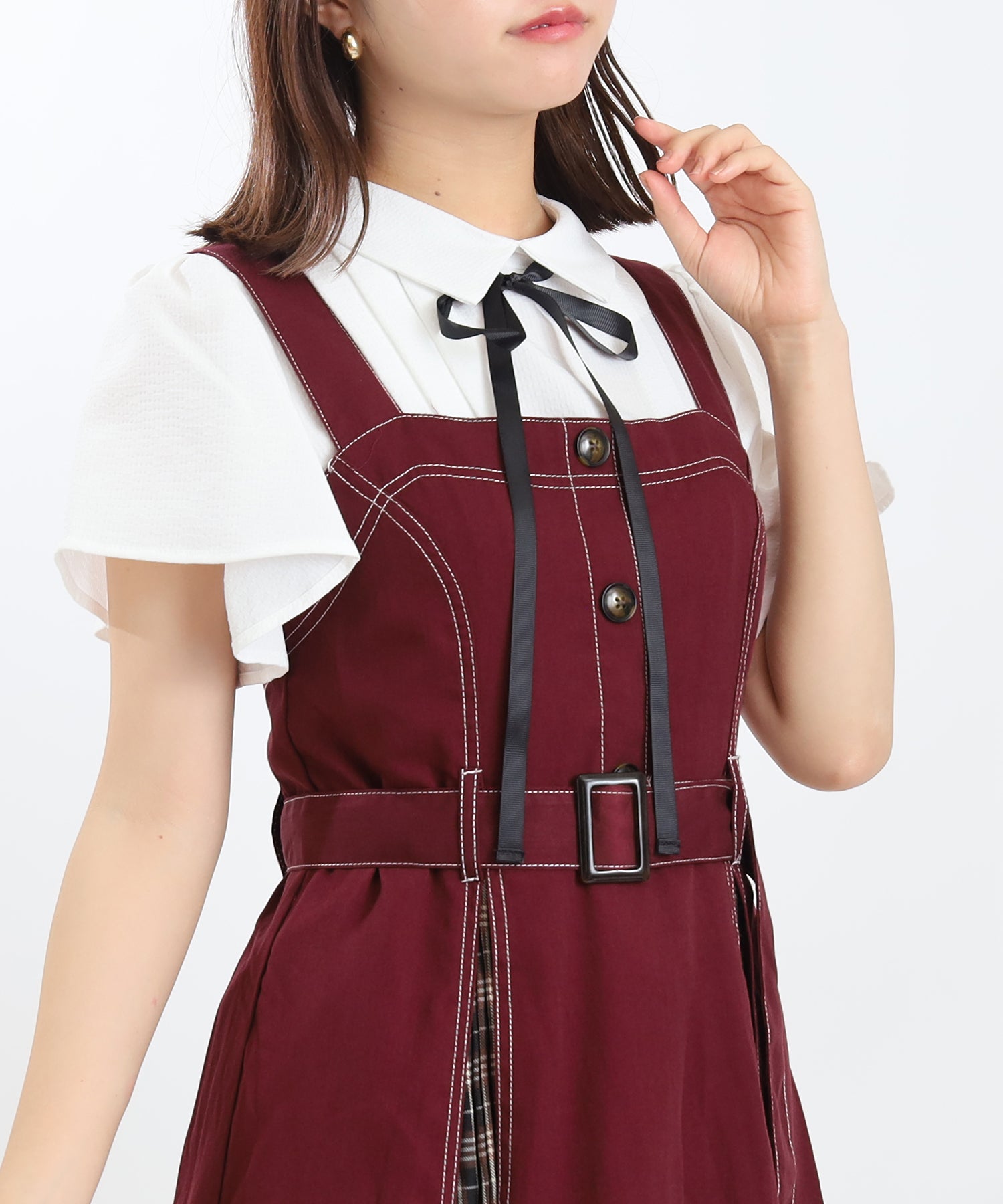 ワイン model:156 着用サイズ:M