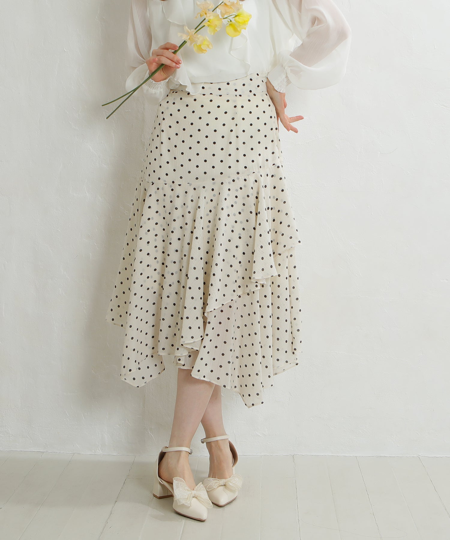 アイボリー model:163㎝ 着用サイズ:M
