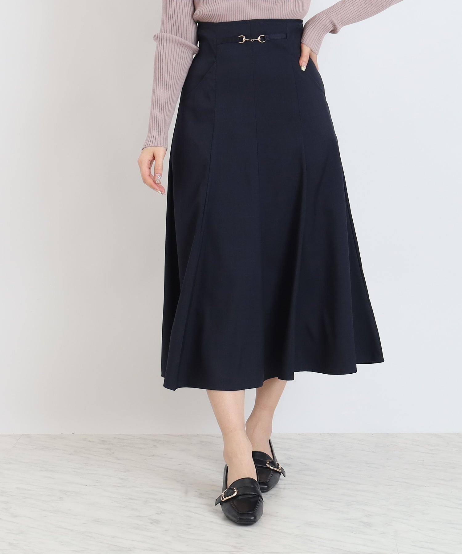 ネイビー model:160 着用サイズ:M