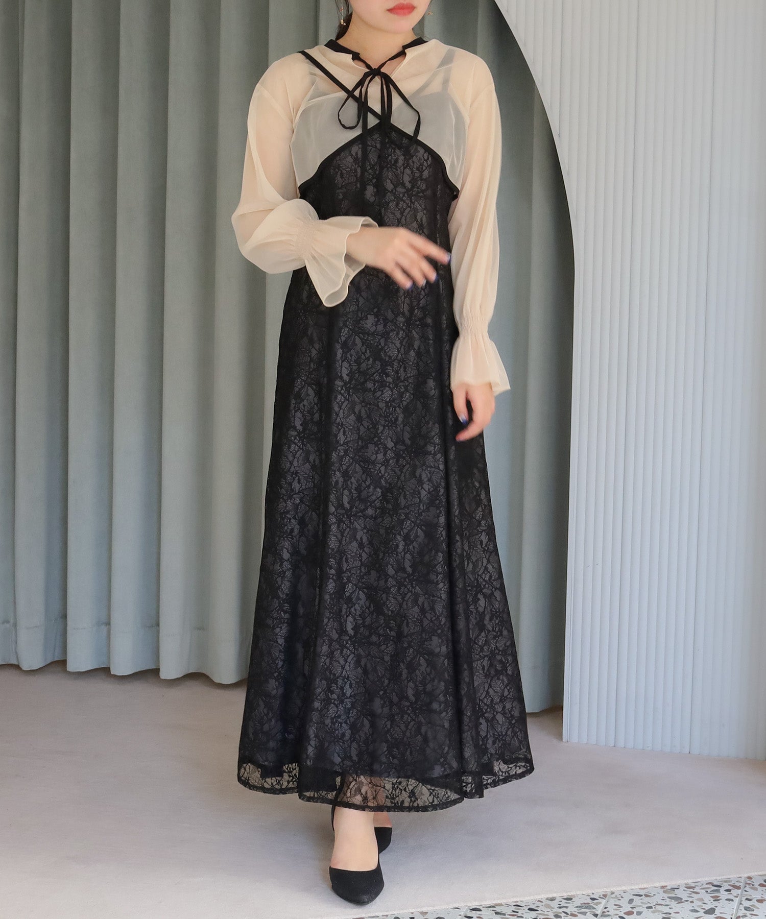 ブラック model:156cm 着用サイズ:M