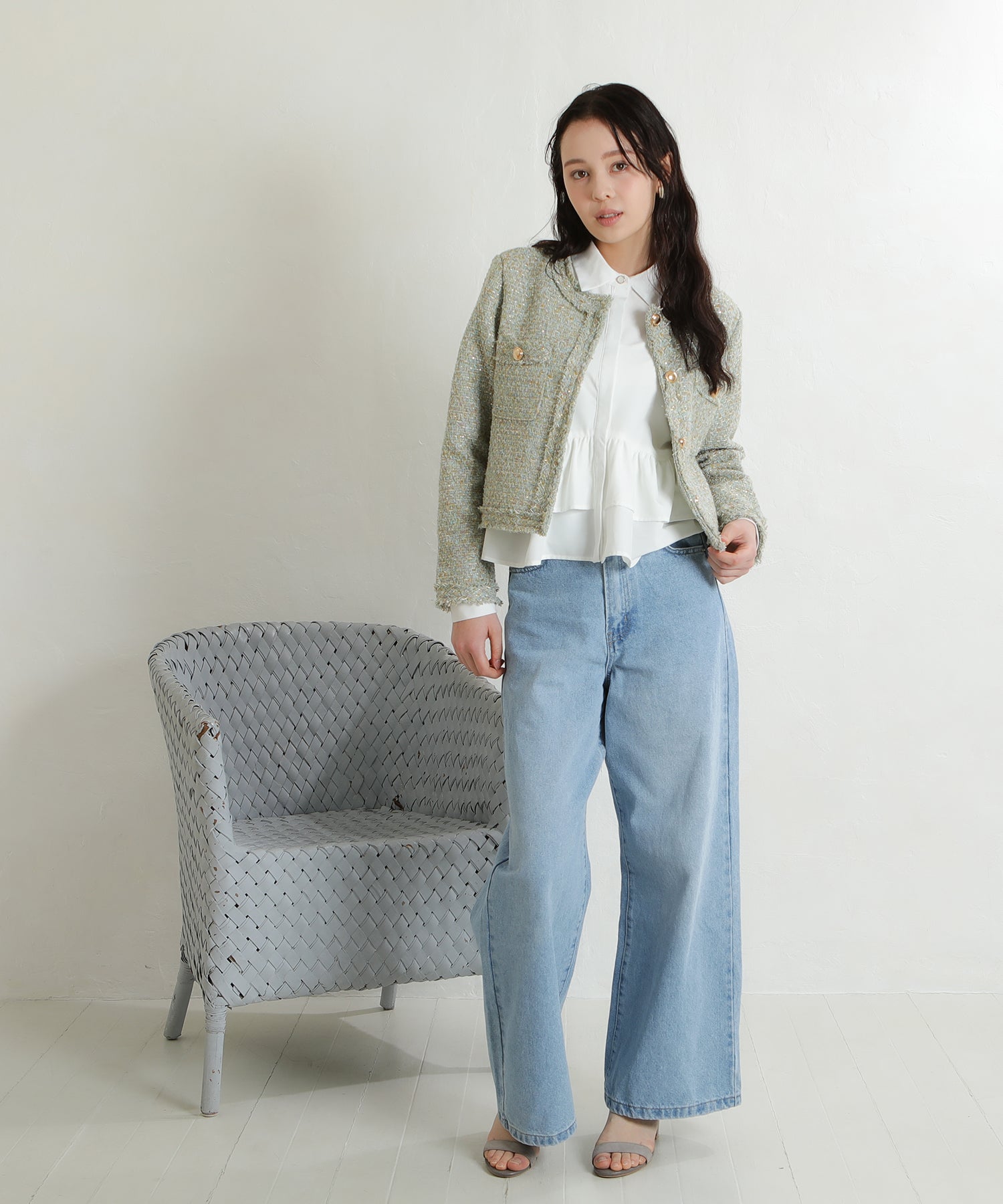 ホワイト model:171 着用サイズ:M