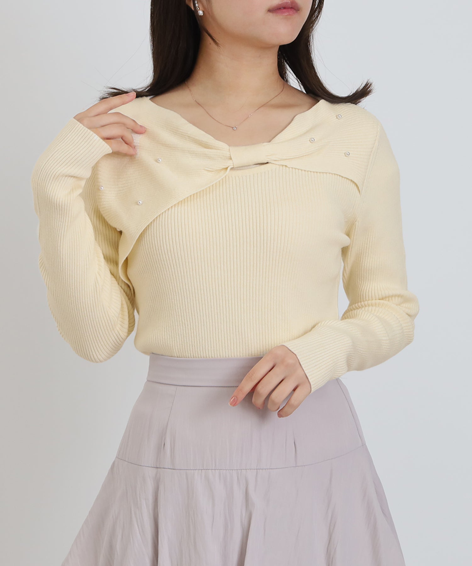 ホワイト model:156cm 着用サイズ:M