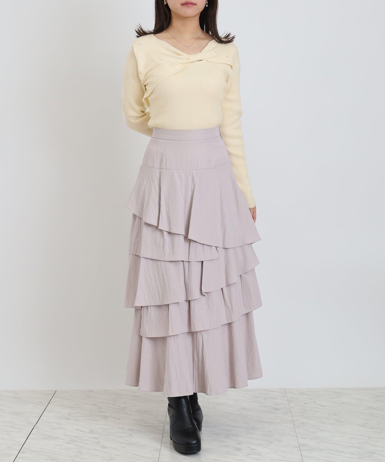 ホワイト model:156cm 着用サイズ:M