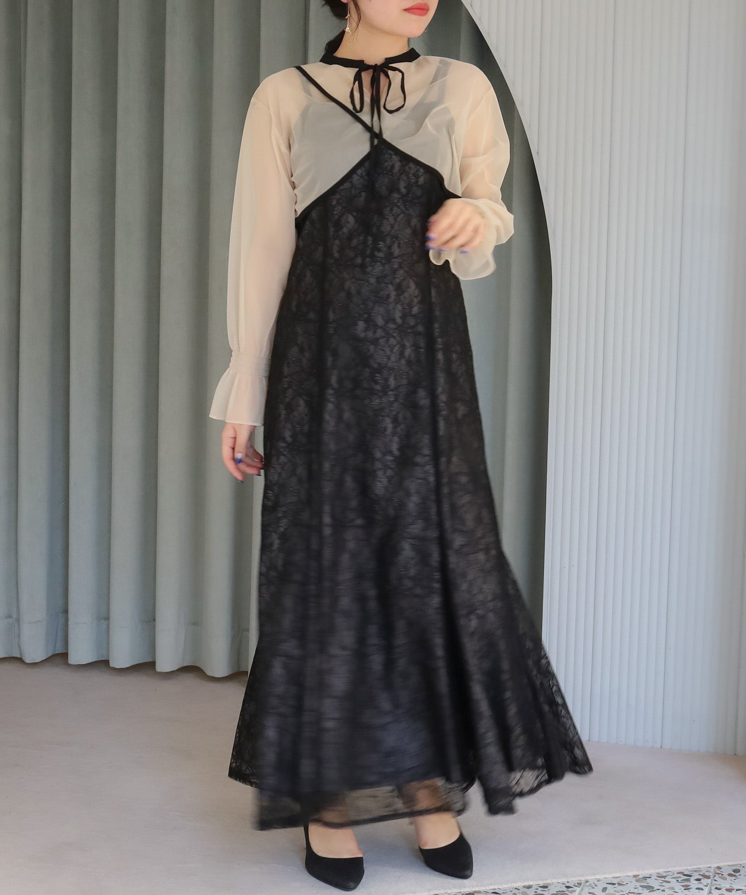 ブラック model:156cm 着用サイズ:M