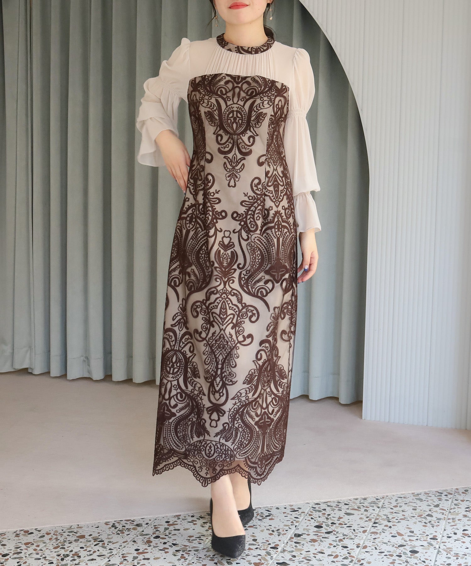 ブラウン model:156cm 着用サイズ:M
