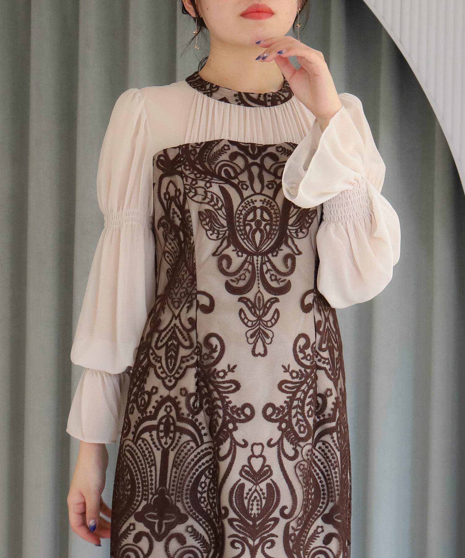 ブラウン model:156cm 着用サイズ:M