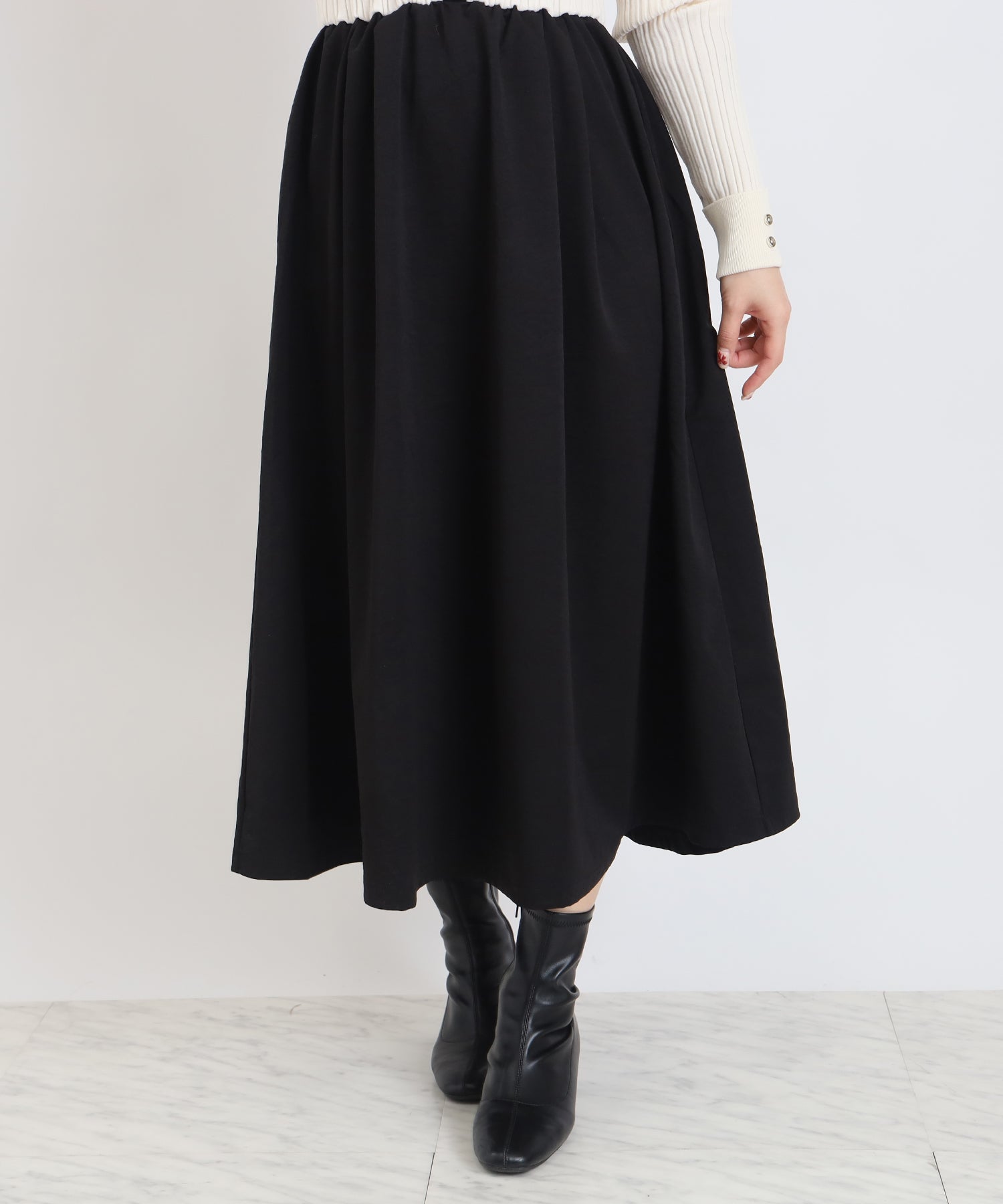 アイボリー model:160 着用サイズ:M