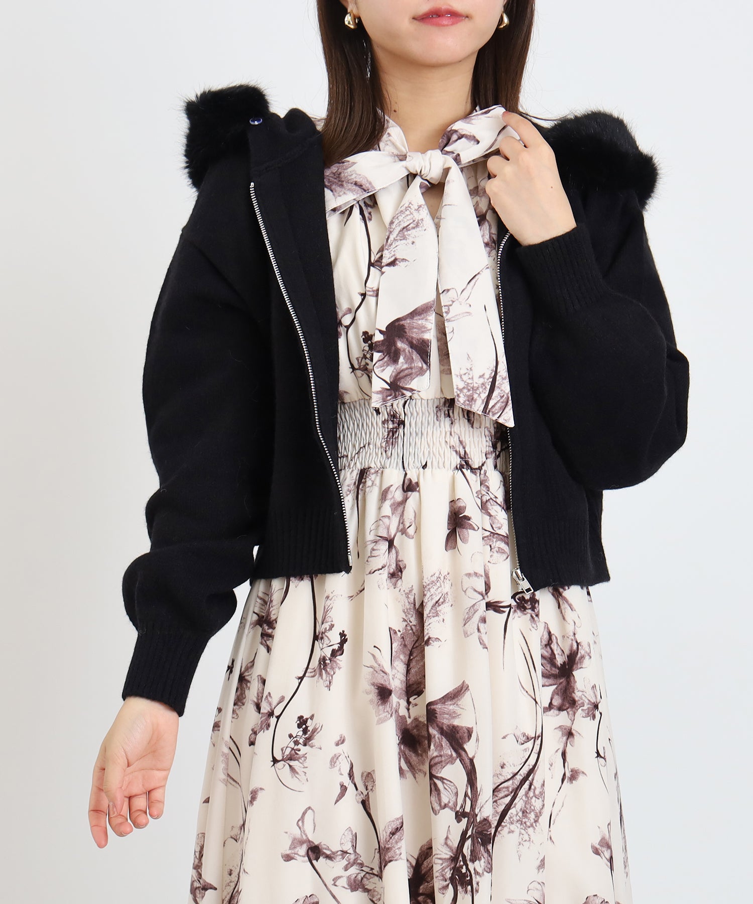 ブラック model:156 着用サイズ:M