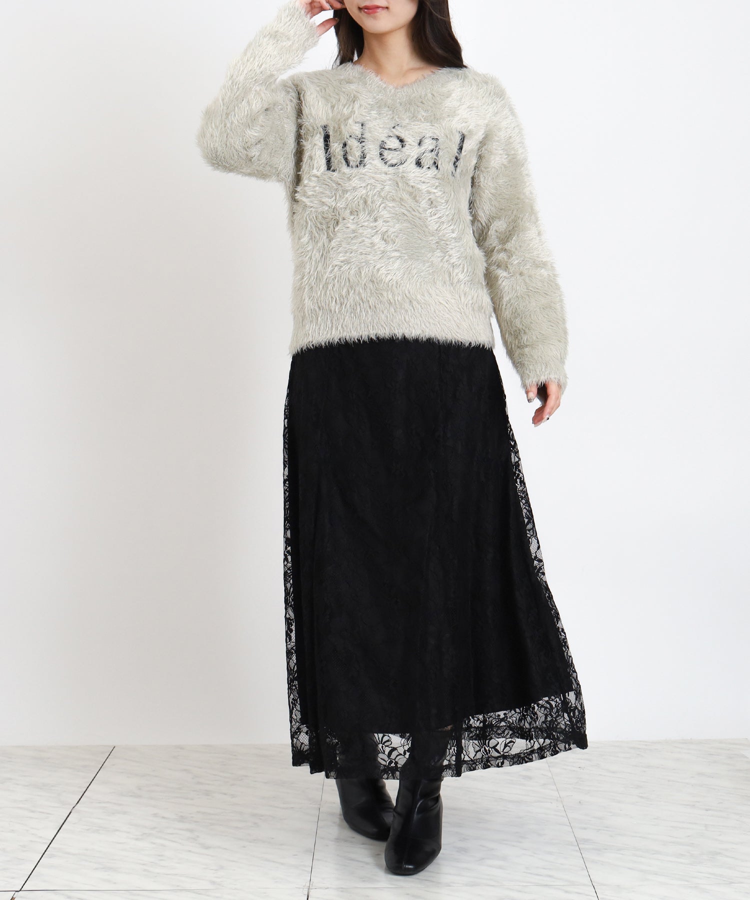 ブラック model:160 着用サイズ:M