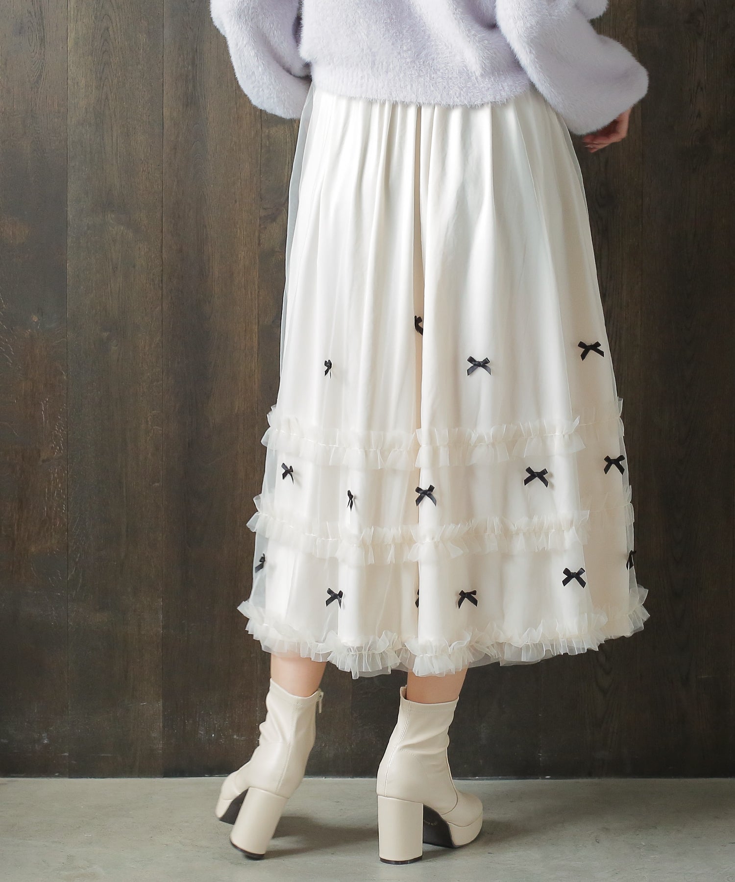 アイボリー model:164㎝ 着用サイズ:M