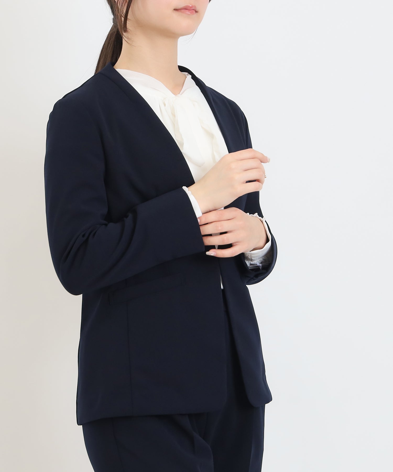 ネイビー model:160 着用サイズ:M