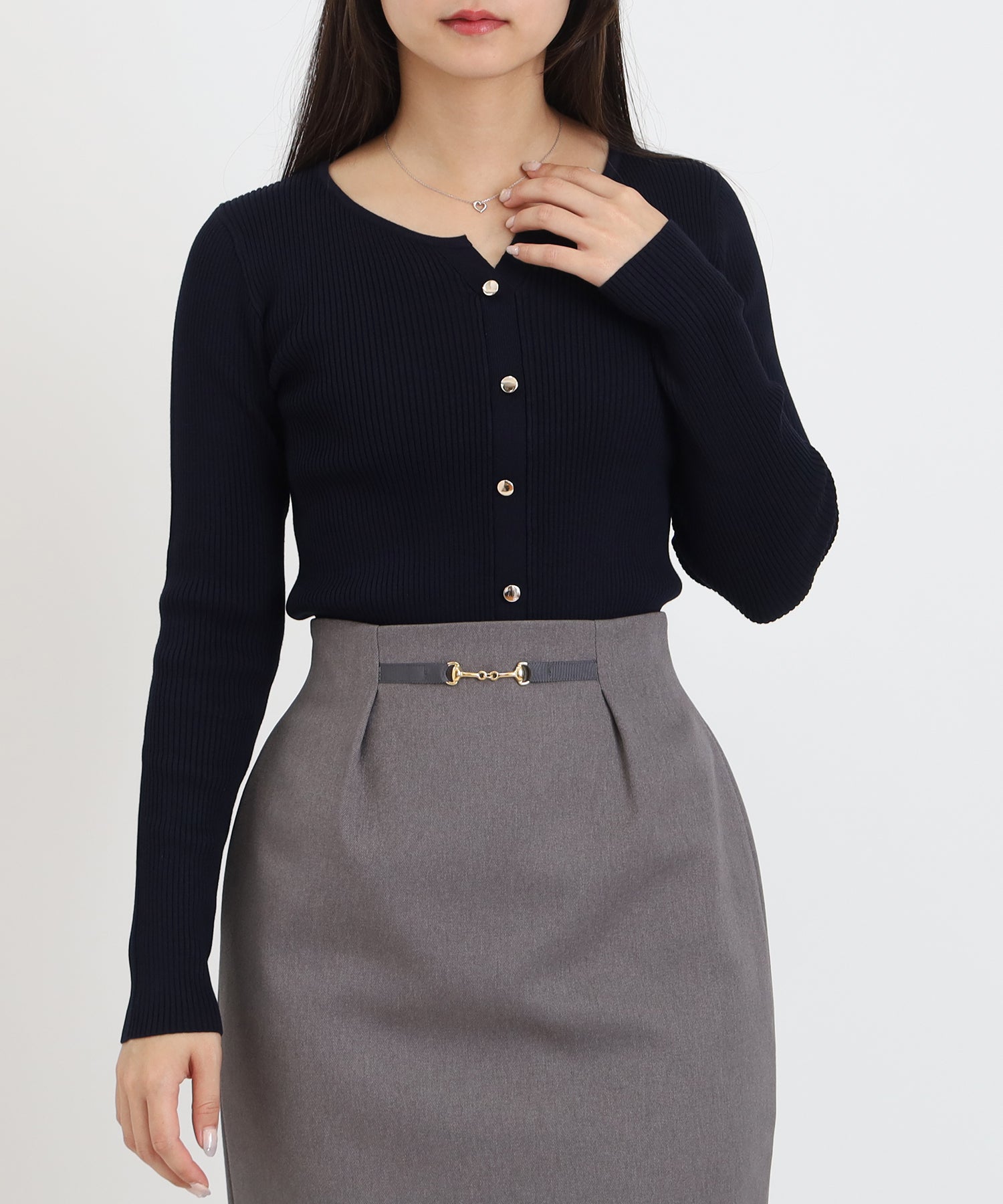 ネイビー model:160 着用サイズ:M