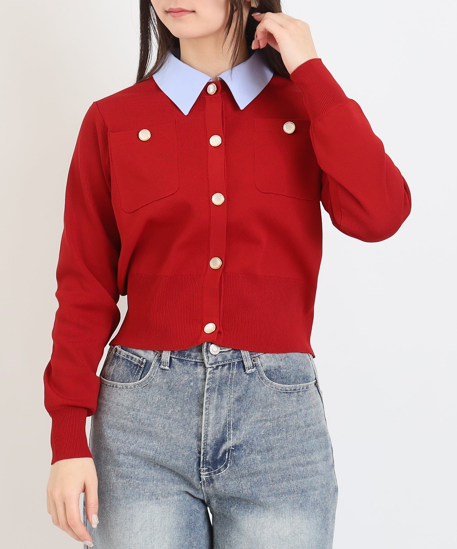 レッド model:160 着用サイズ:M