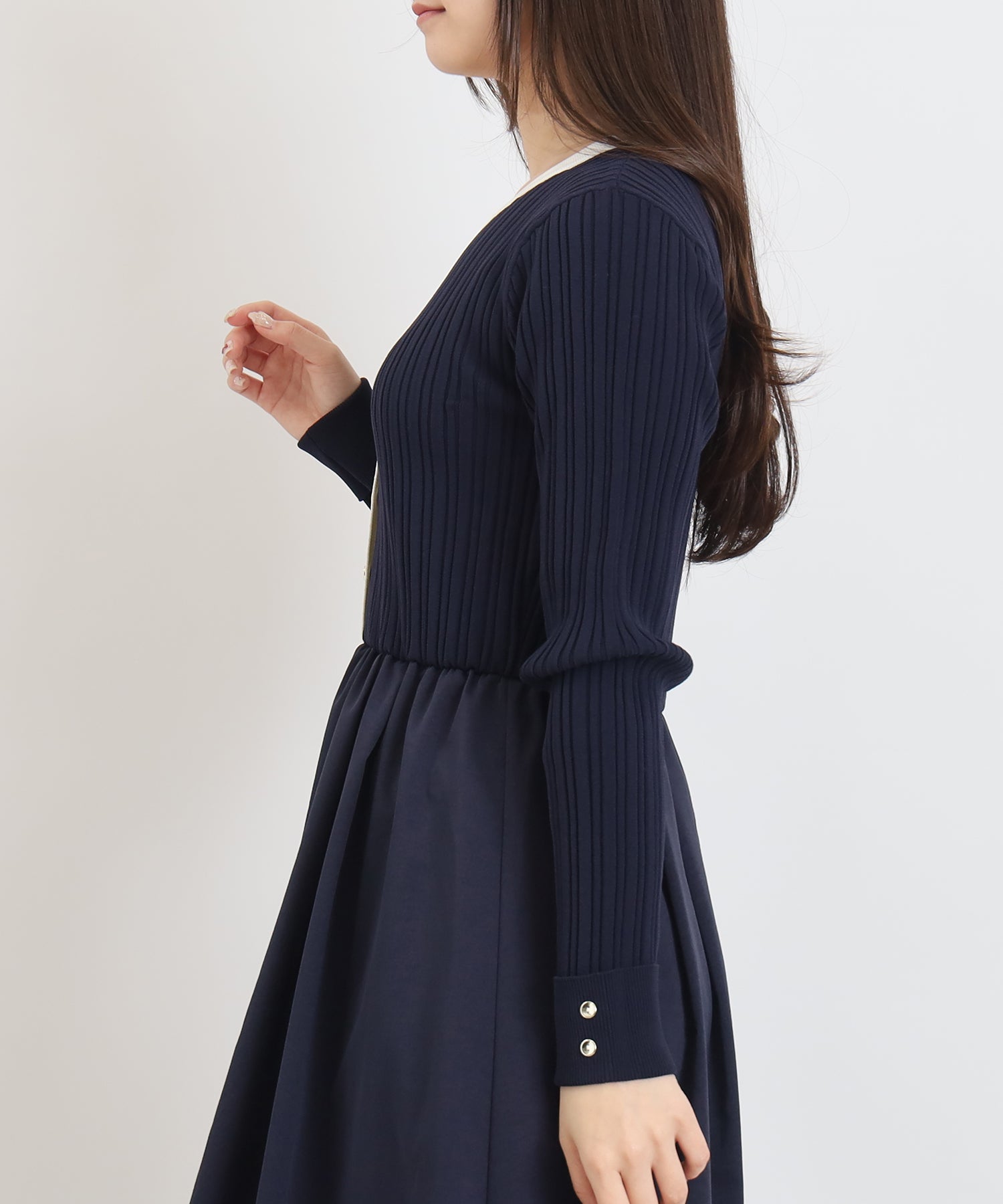 ネイビー model:160 着用サイズ:M